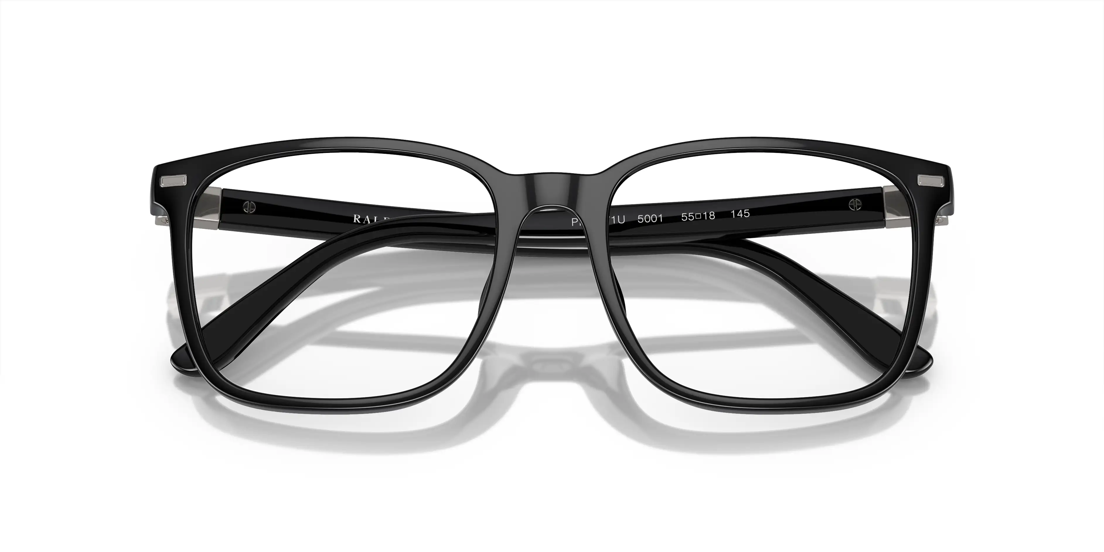 PH2271U - Square Shiny Black Frame Glasses For Men 6 PH2271U - Square Shiny Black Frame Glasses For Men