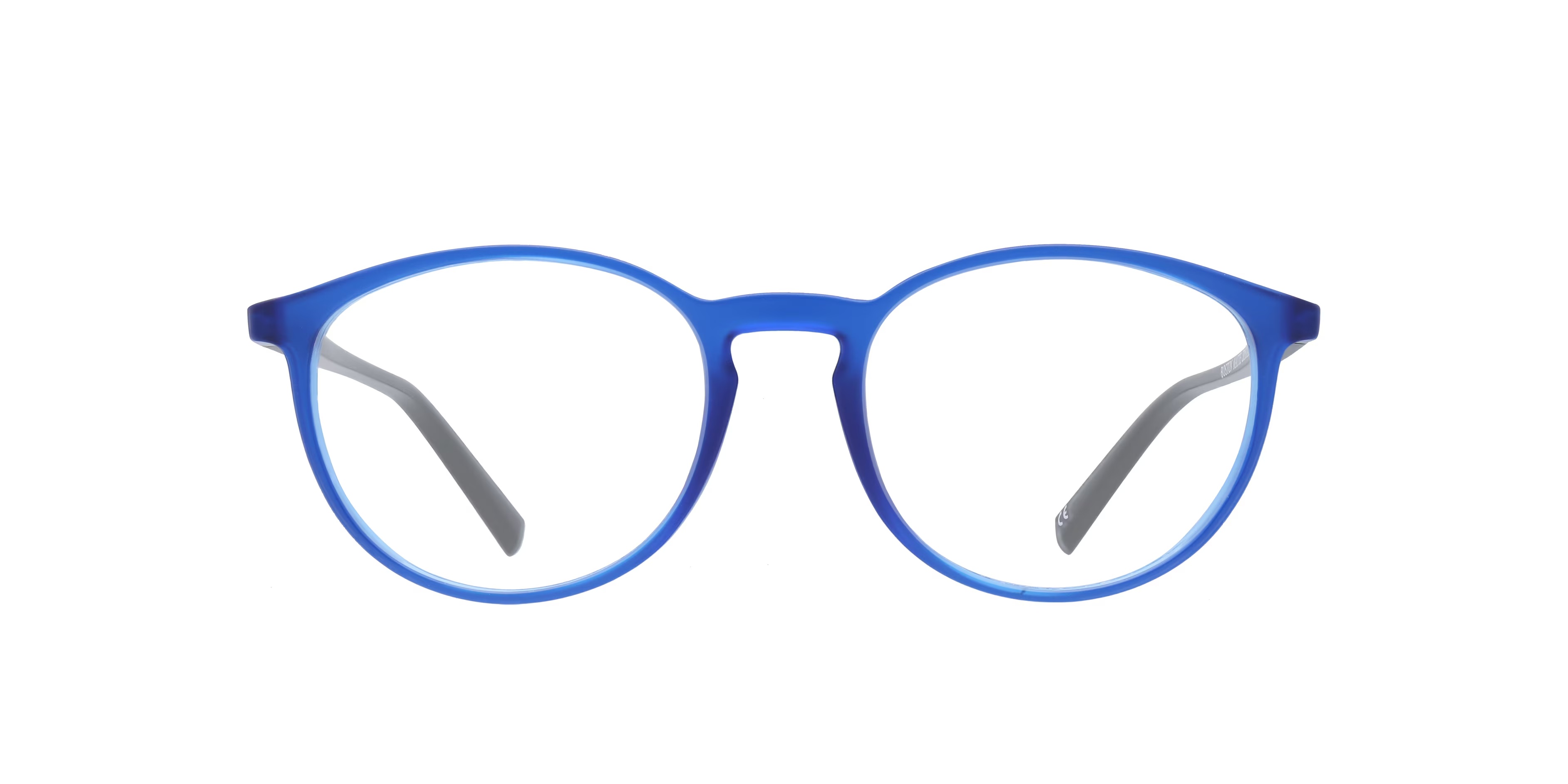 Boston Phantos Matte Crystal Blue Full Rim Eyeglasses