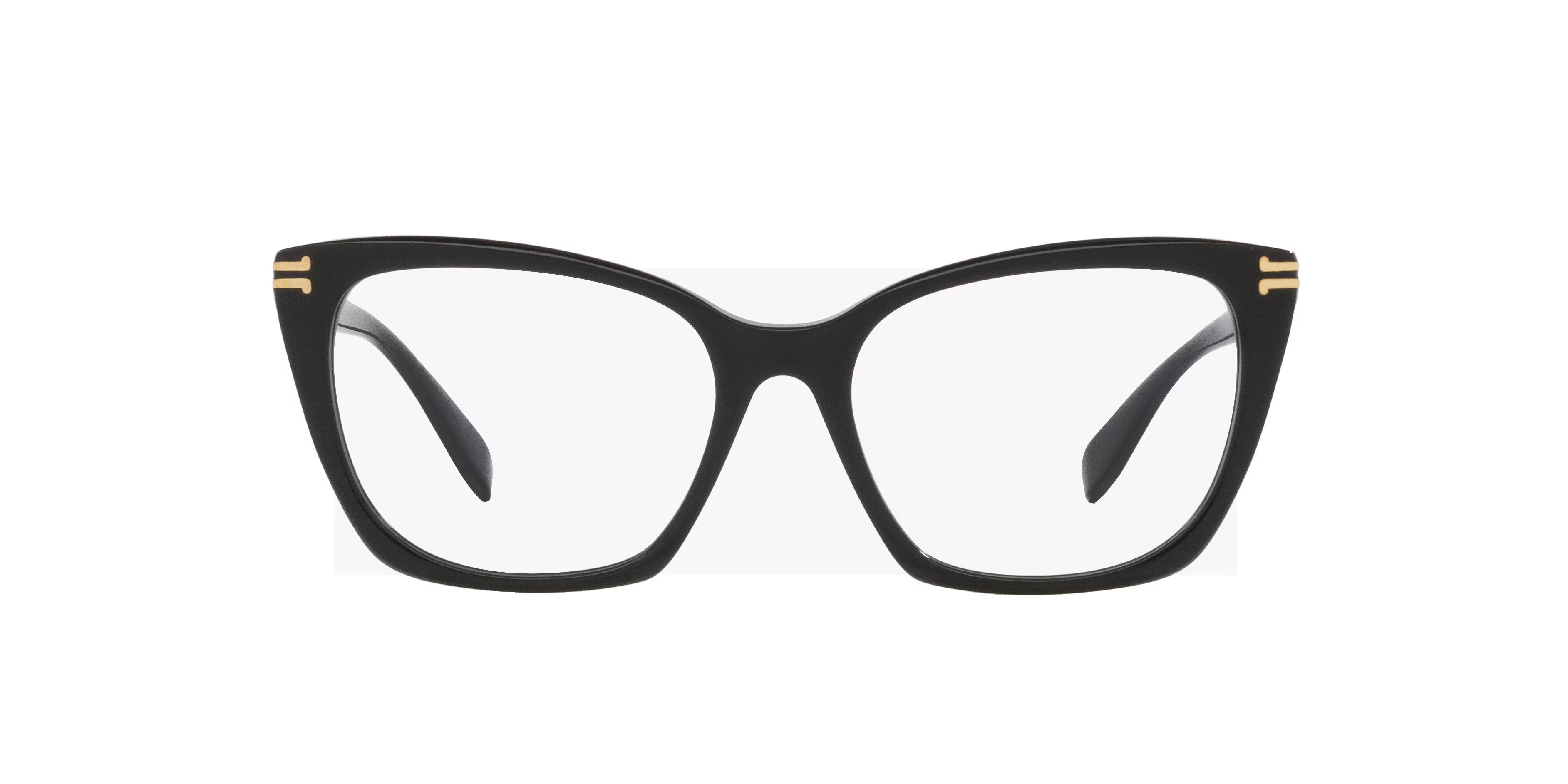 MJ 1096 - Cat Eye Black Frame Glasses For Women