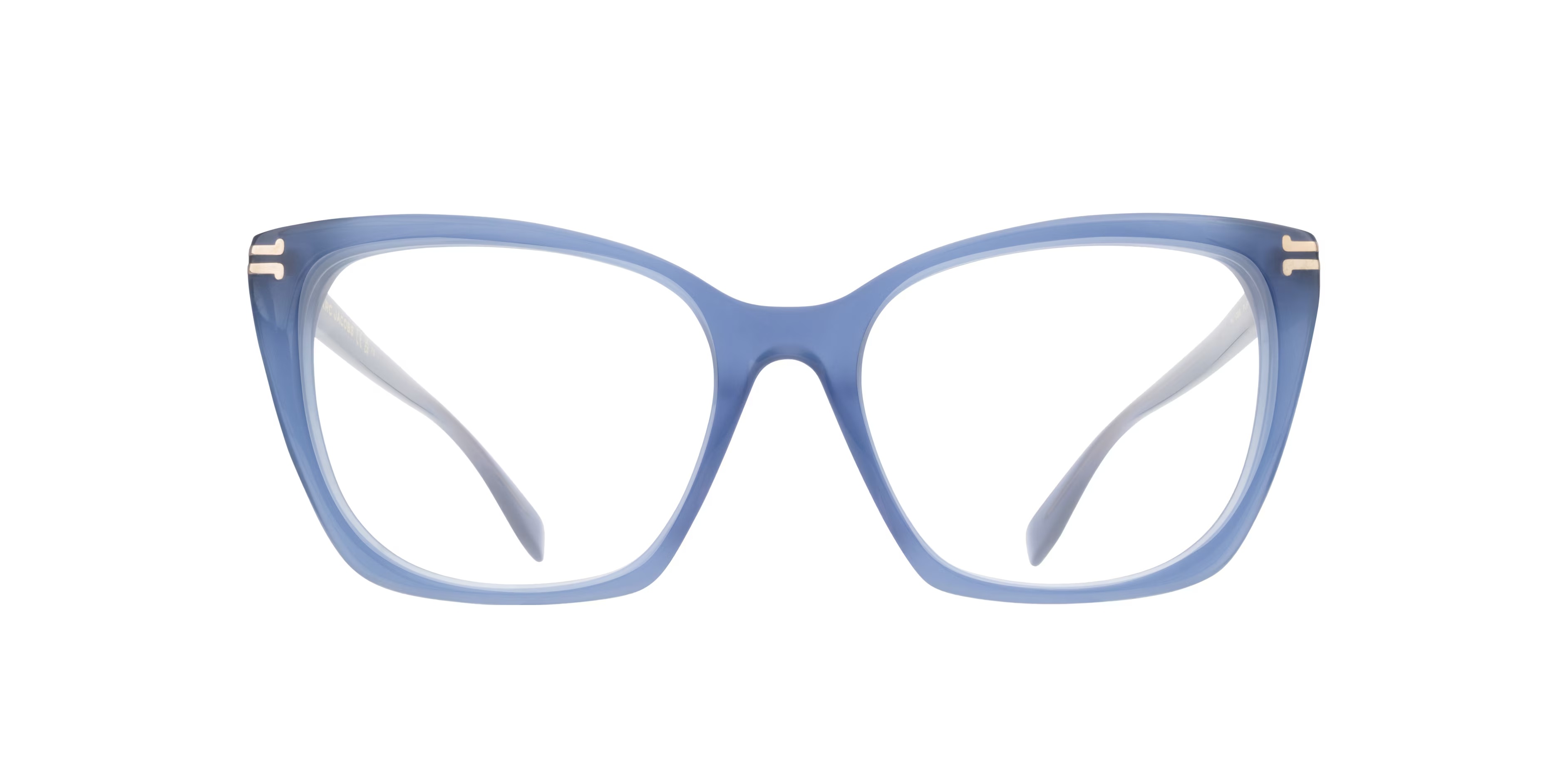 MJ 1096 - Cat Eye Blue Frame Glasses For Women