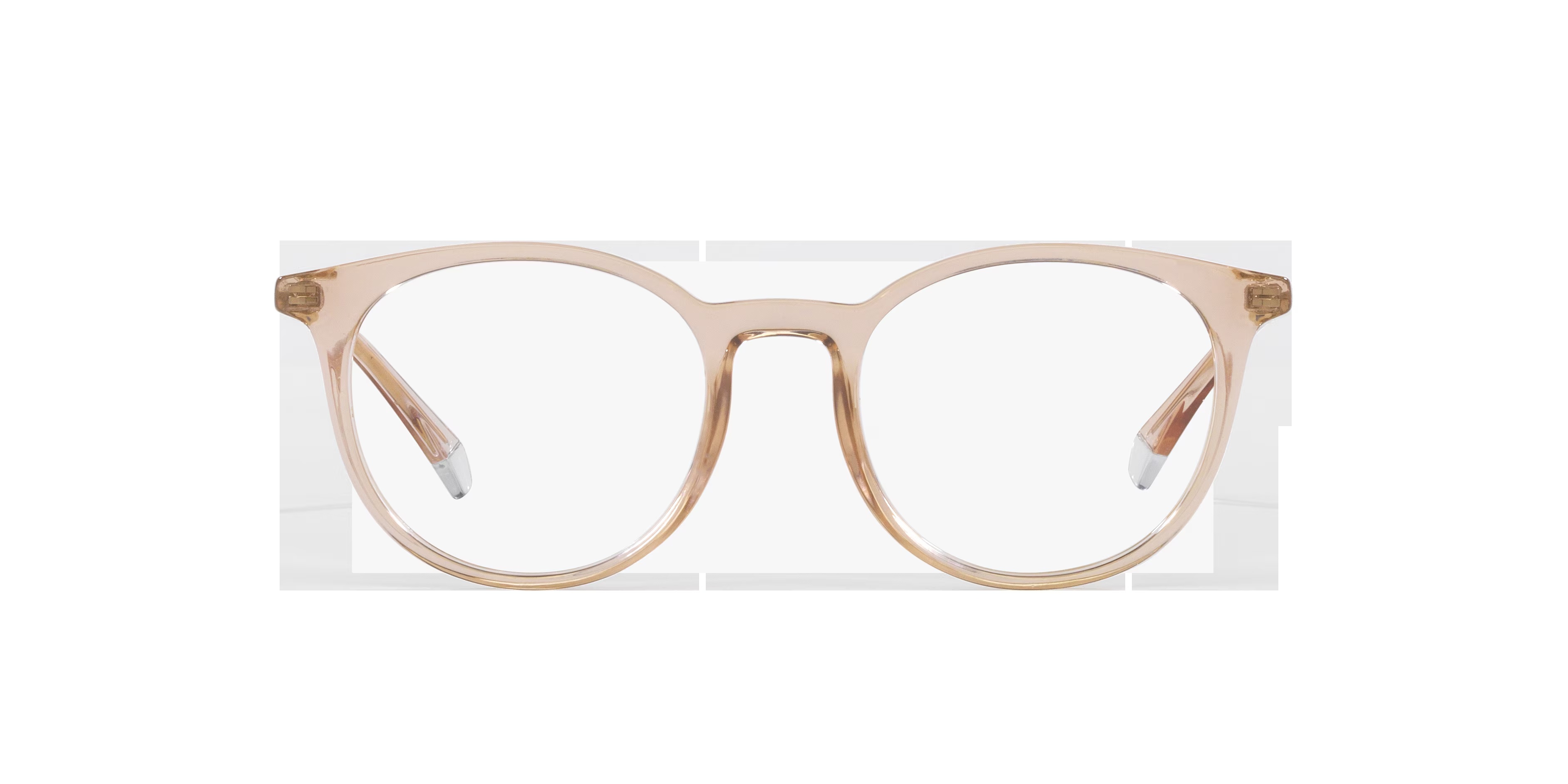 PLD D496 Oval Yellow Full Rim Eyeglasses