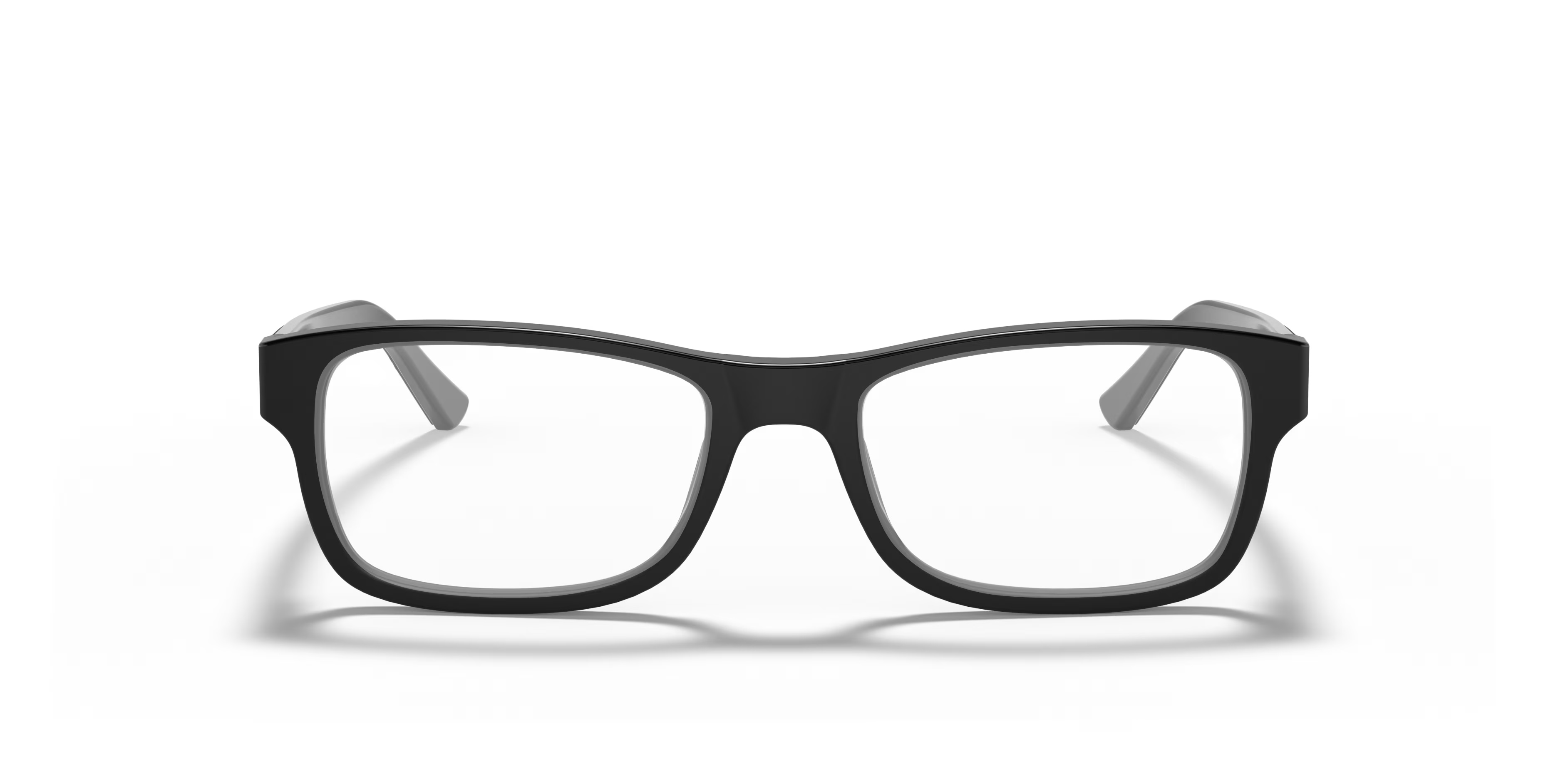 RB5268 - Square Black Frame Eyeglasses