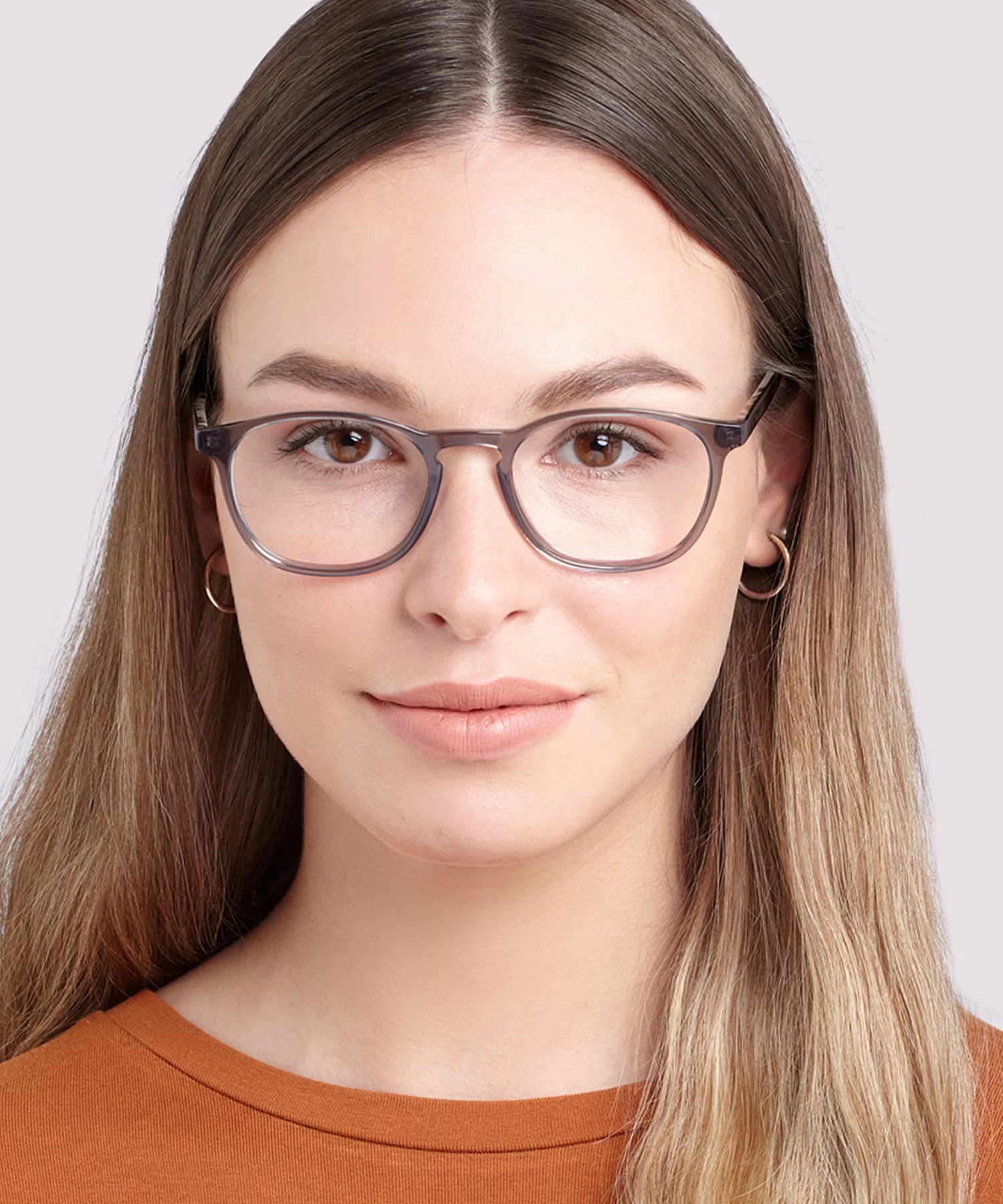 Whitley Square Grey Full Rim Eyeglasses 2 Whitley Square Grey Full Rim Eyeglasses
