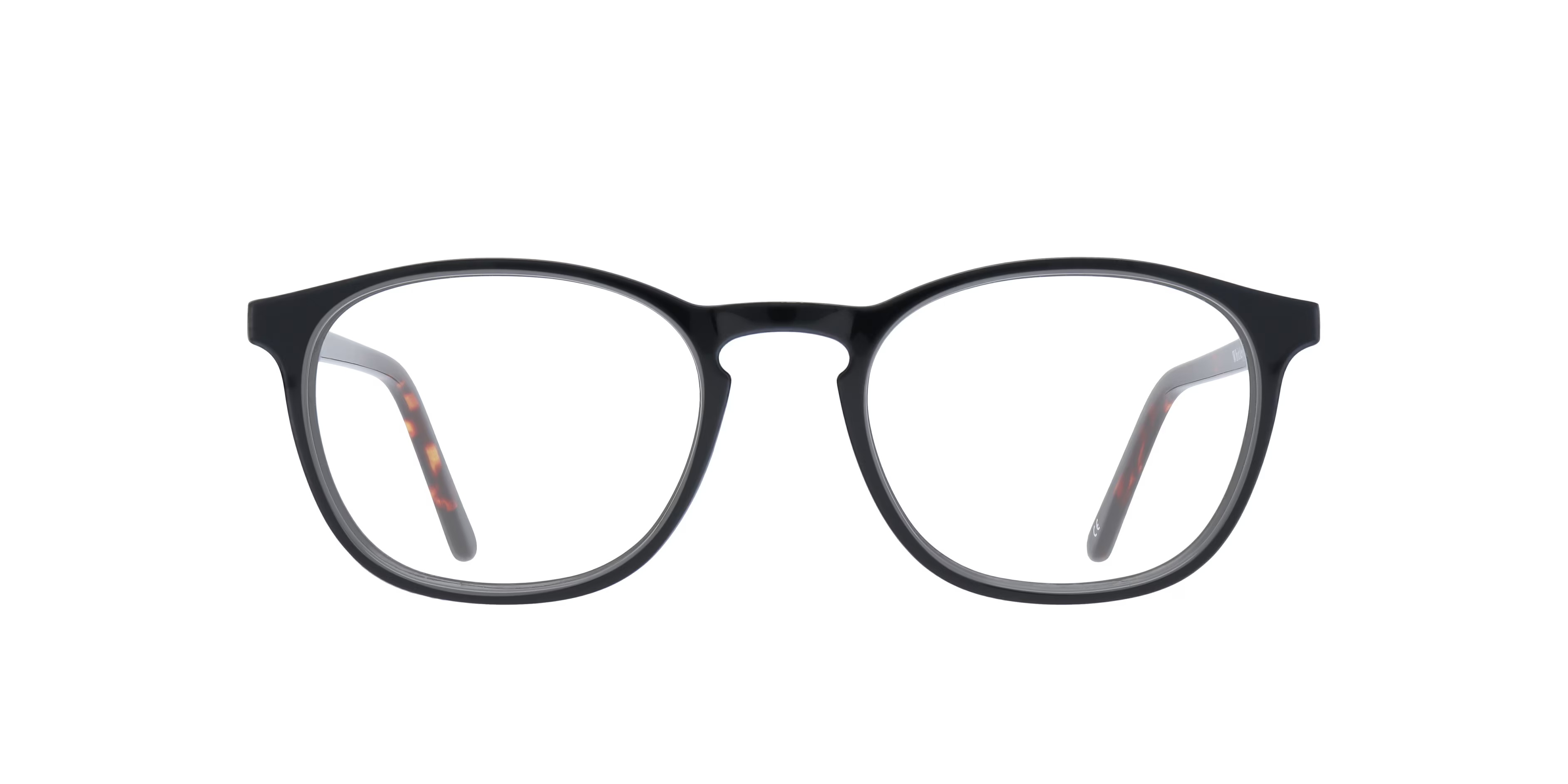 Whitley Square Black & Tortoise Full Rim Eyeglasses