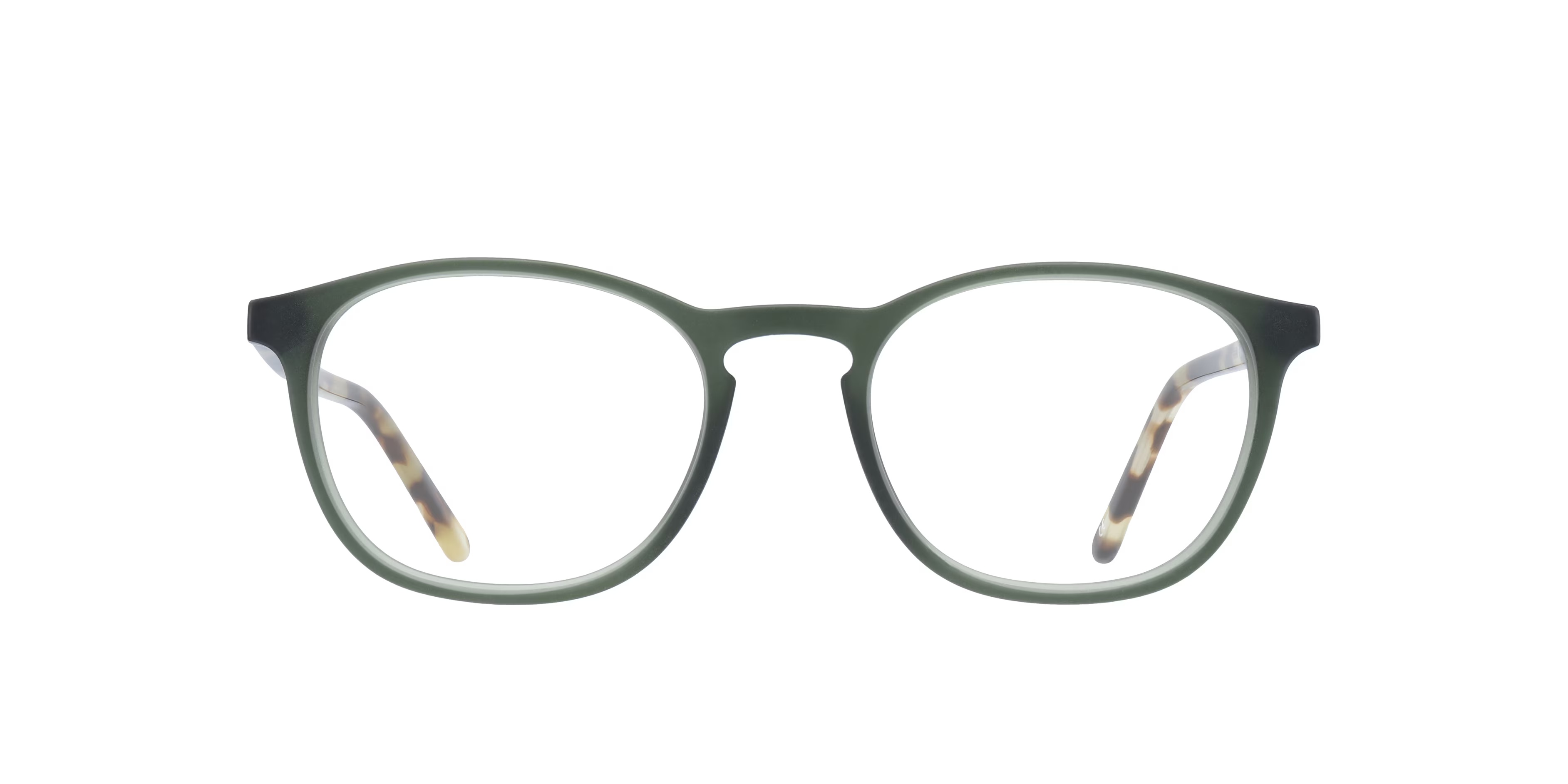 Whitley Square Green & Havana Full Rim Eyeglasses
