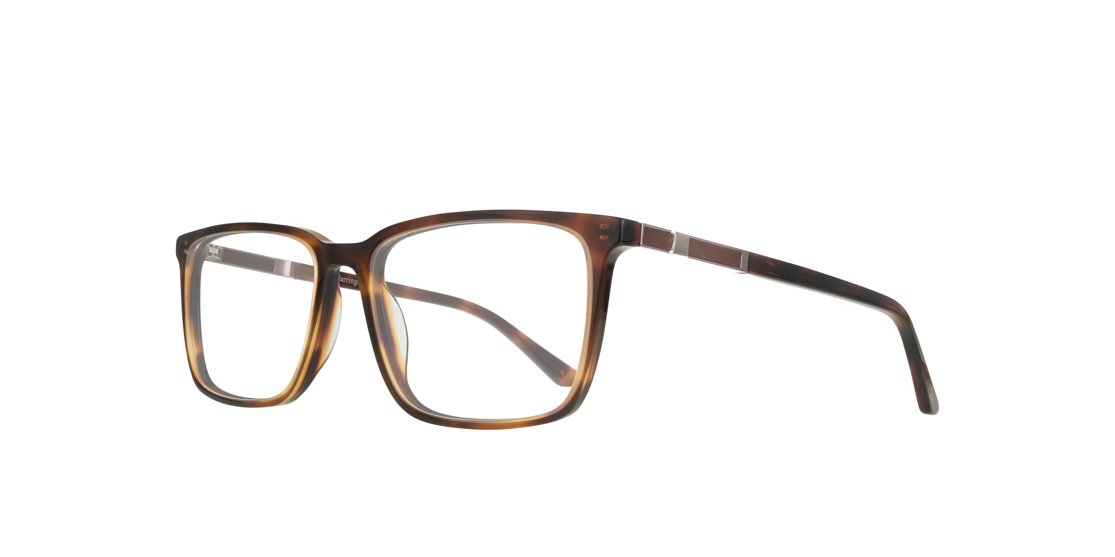Jonas Rectangle Dark Havana & Matte Gunmetal Glasses for Men 2 Jonas Rectangle Dark Havana & Matte Gunmetal Glasses for Men