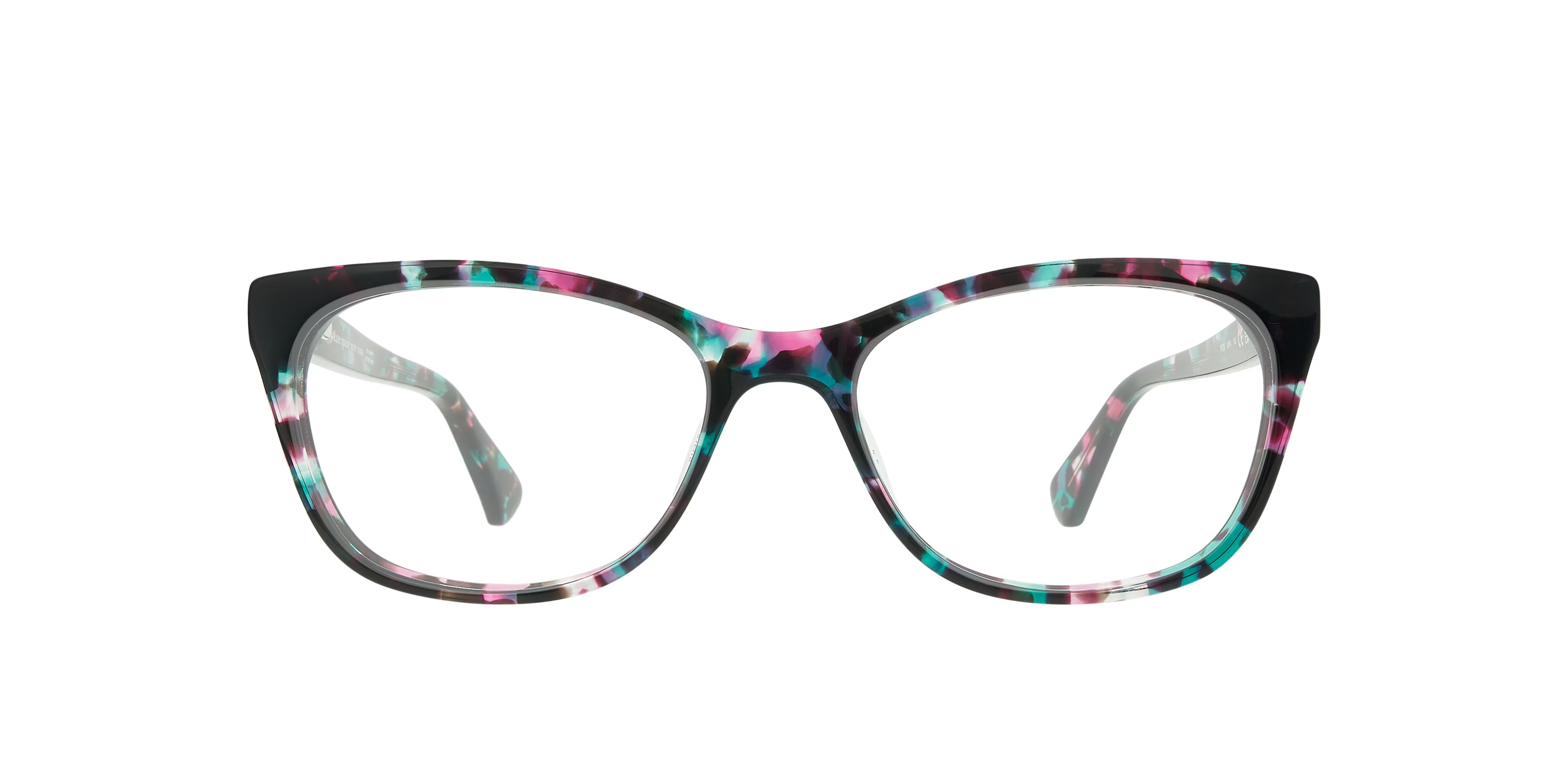 Posi - Rectangle Havana Frame Glasses For Women