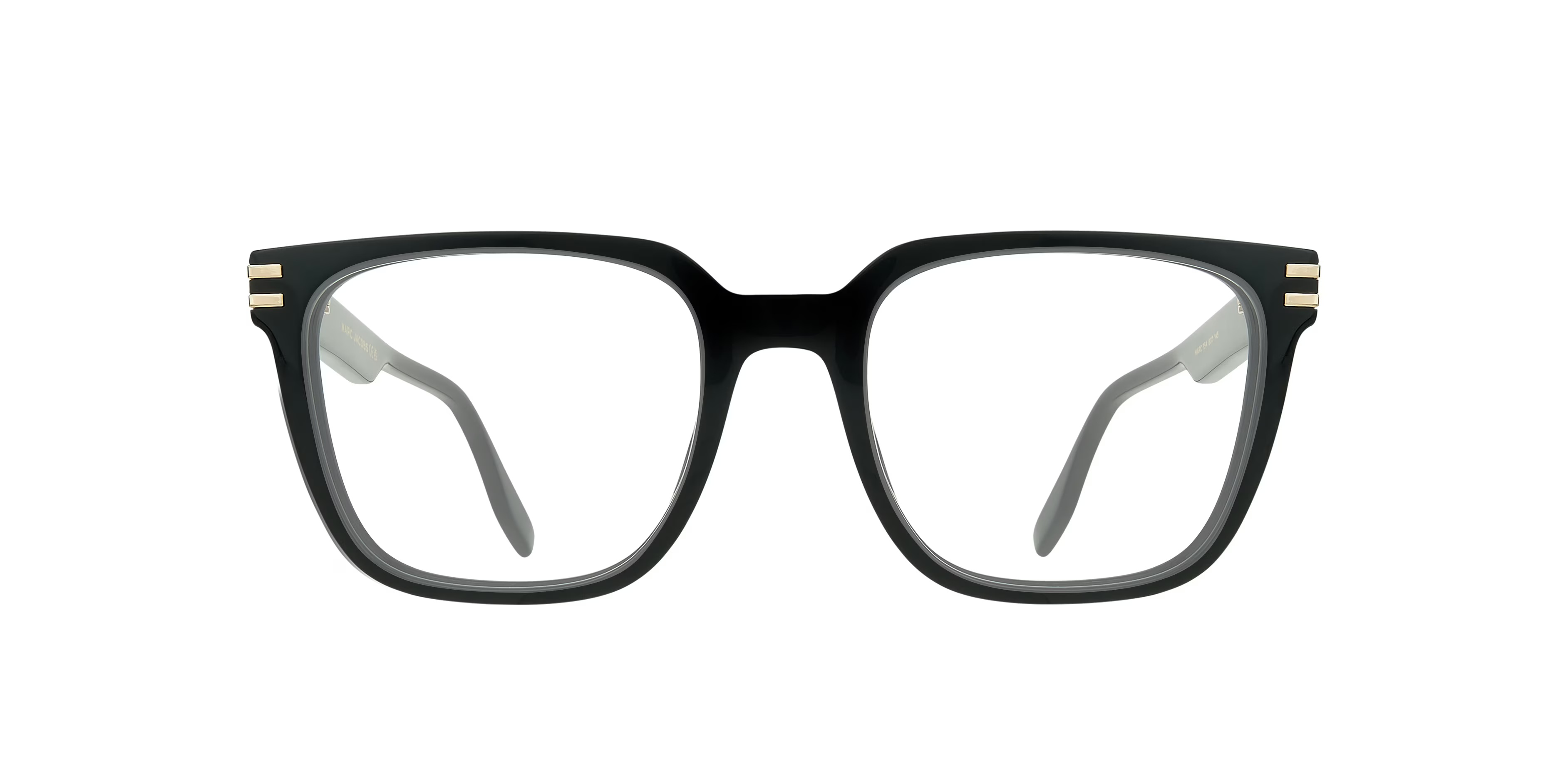 MARC 754 - Rectangle Black Frame Glasses For Men