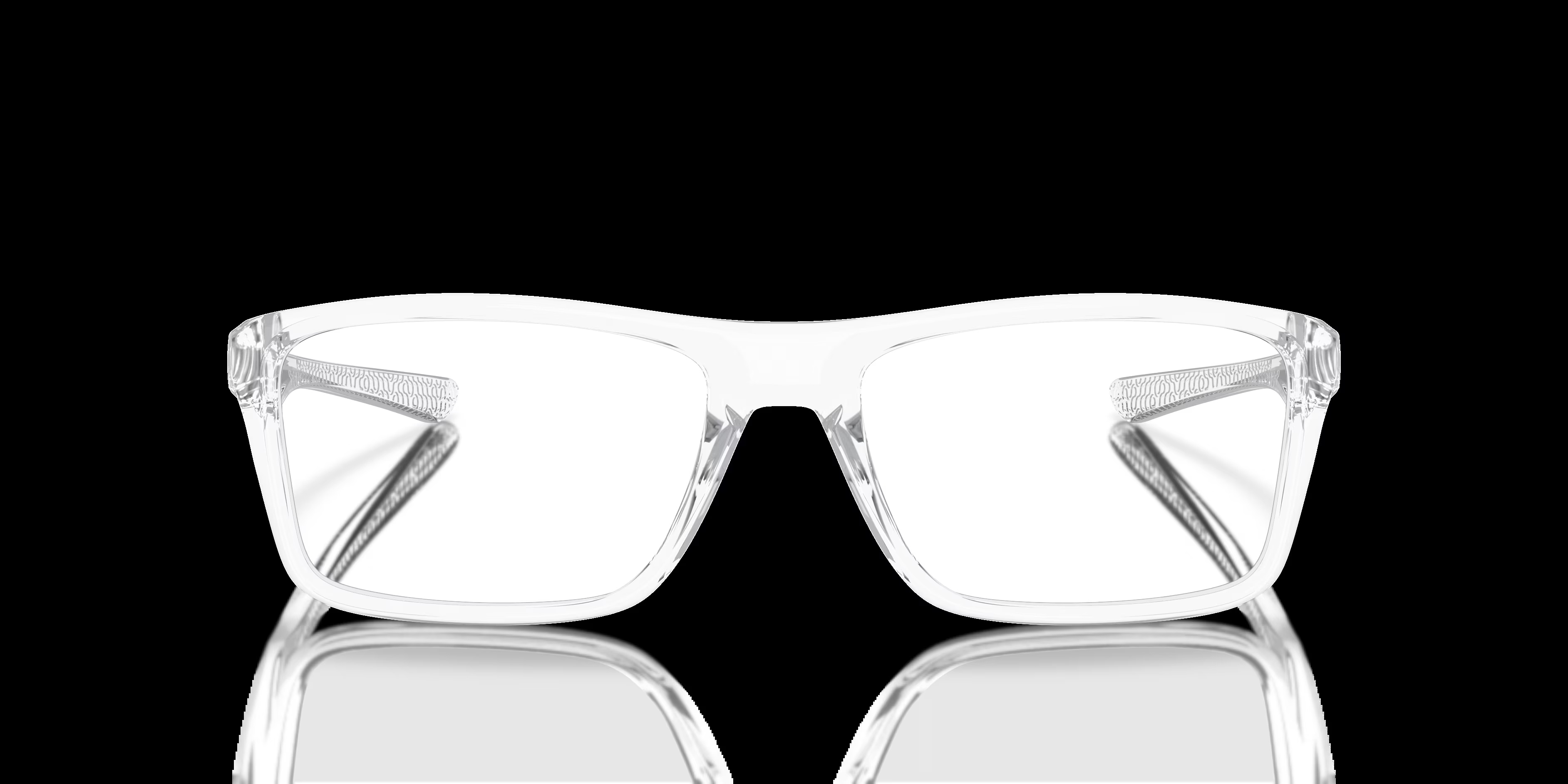 Rafter - Rectangle Polished Clear Frame Glasses For Men 1 Rafter - Rectangle Polished Clear Frame Glasses For Men