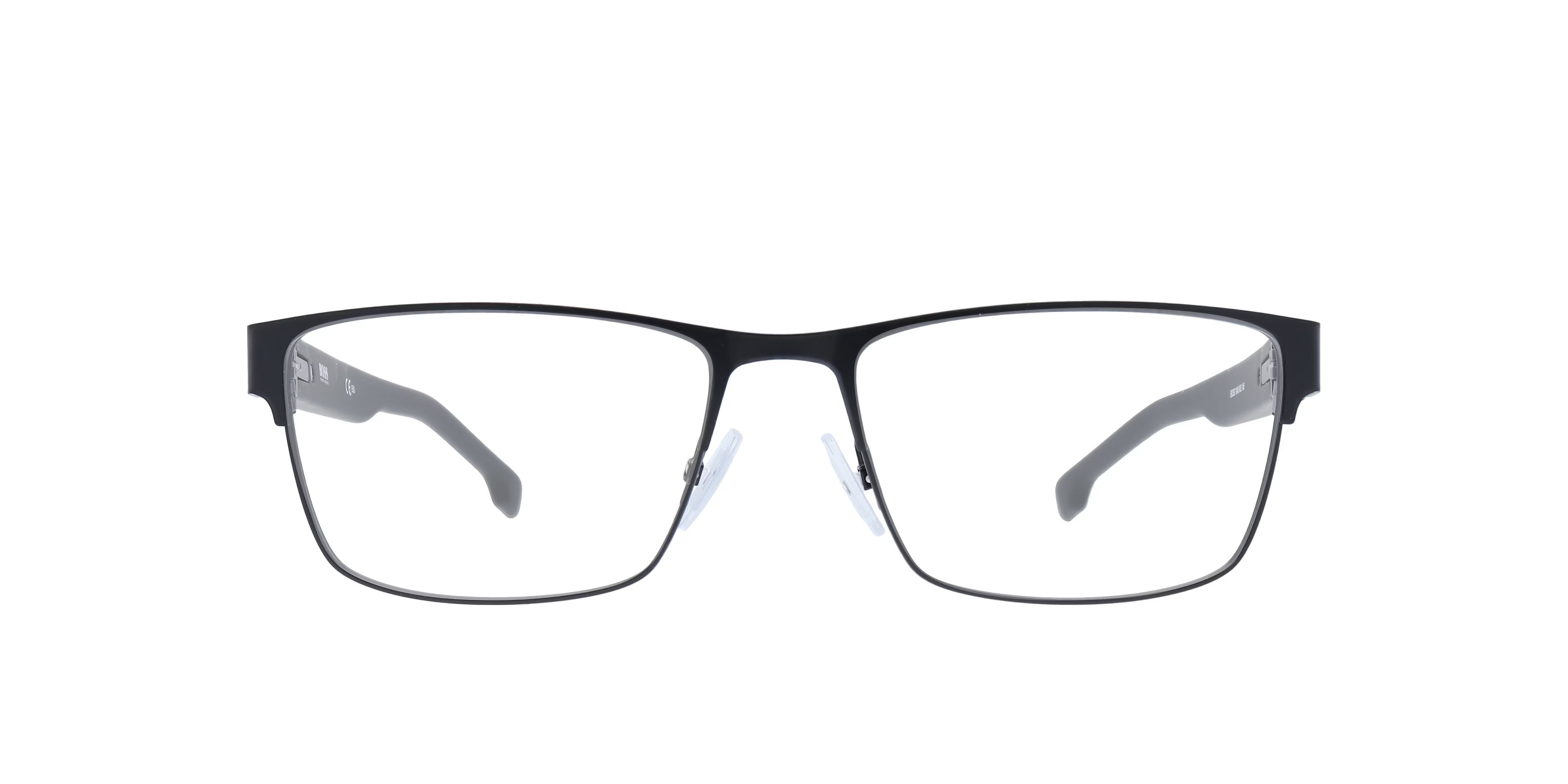 BOSS 1040 - Rectangle Black Frame Glasses For Men