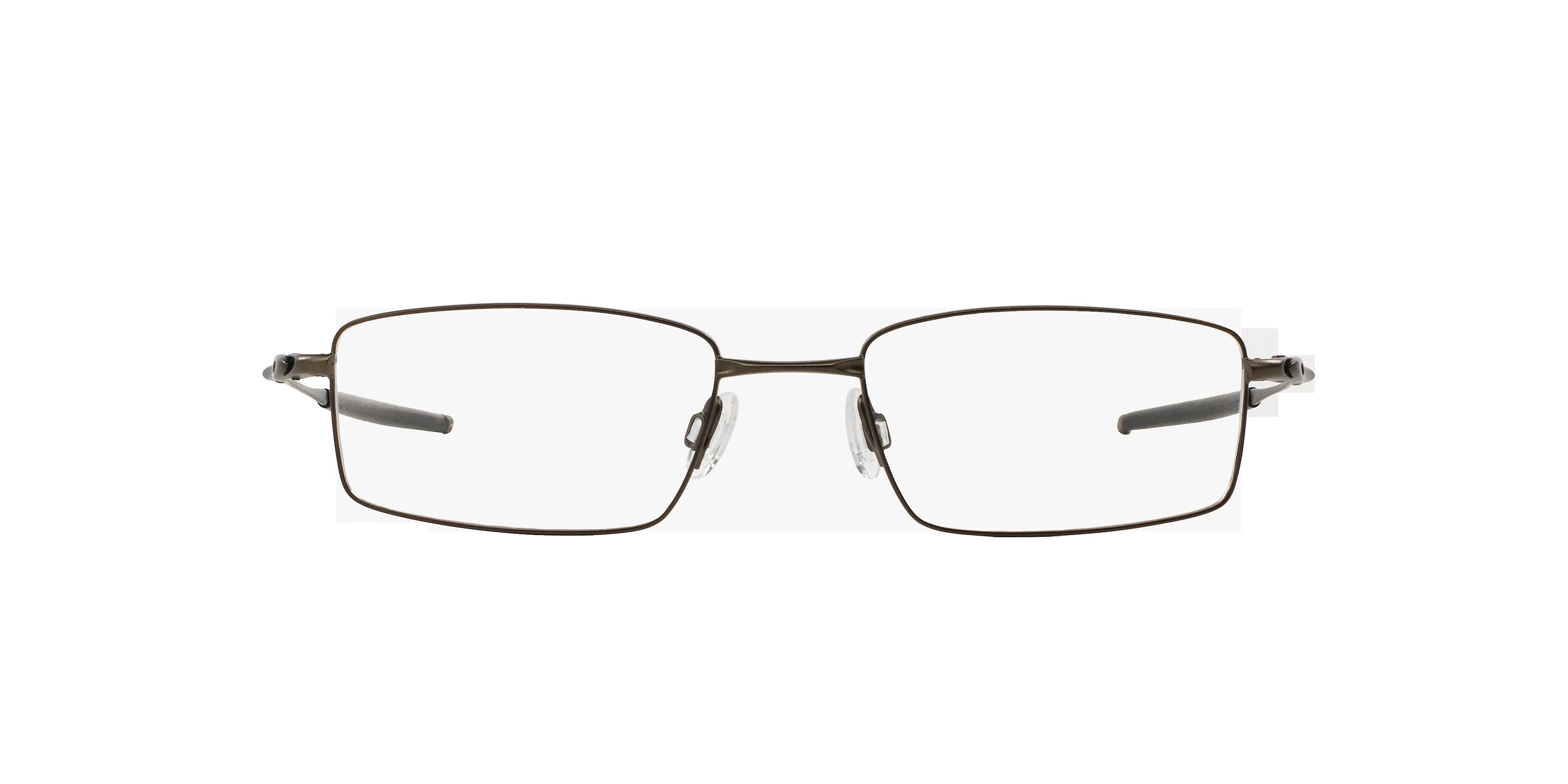 Top Spinner 4B - Rectangle Pewter Frame Glasses For Men