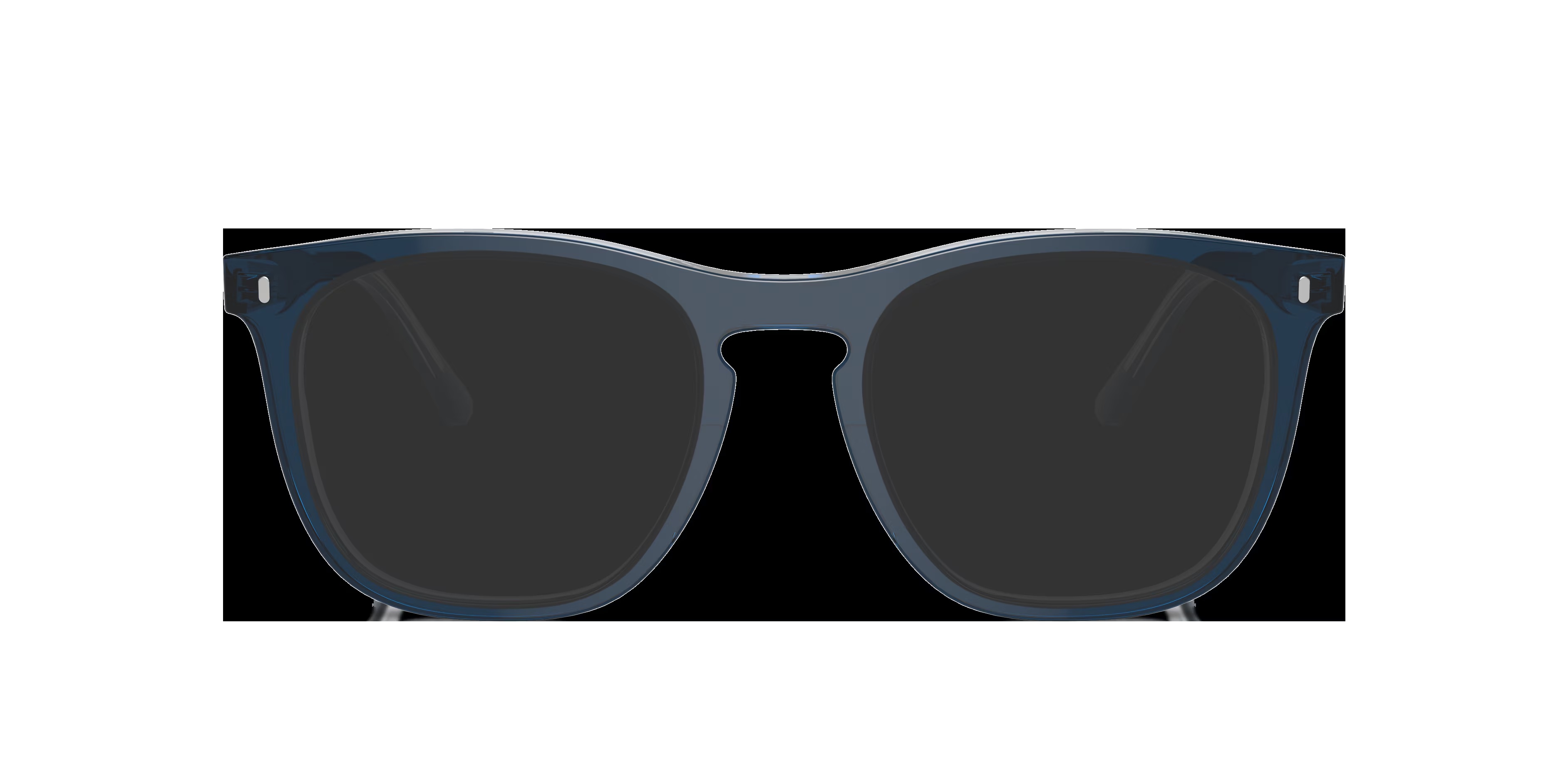 RB2210V - Square Blue On Transparent Blue Frame Eyeglasses 6 RB2210V - Square Blue On Transparent Blue Frame Eyeglasses