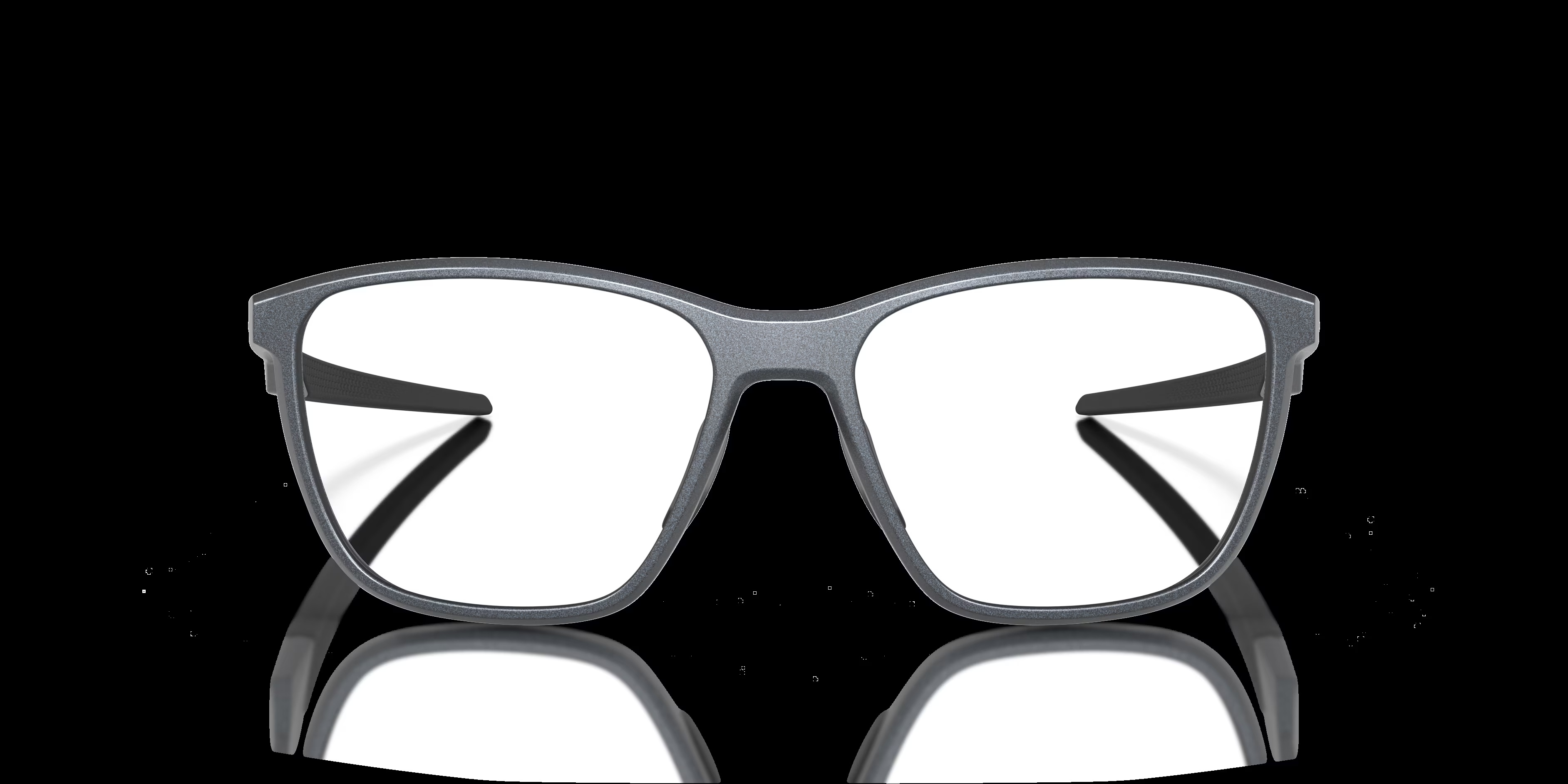 Futurity RS - Square Matte Blue Steel Frame Glasses For Men