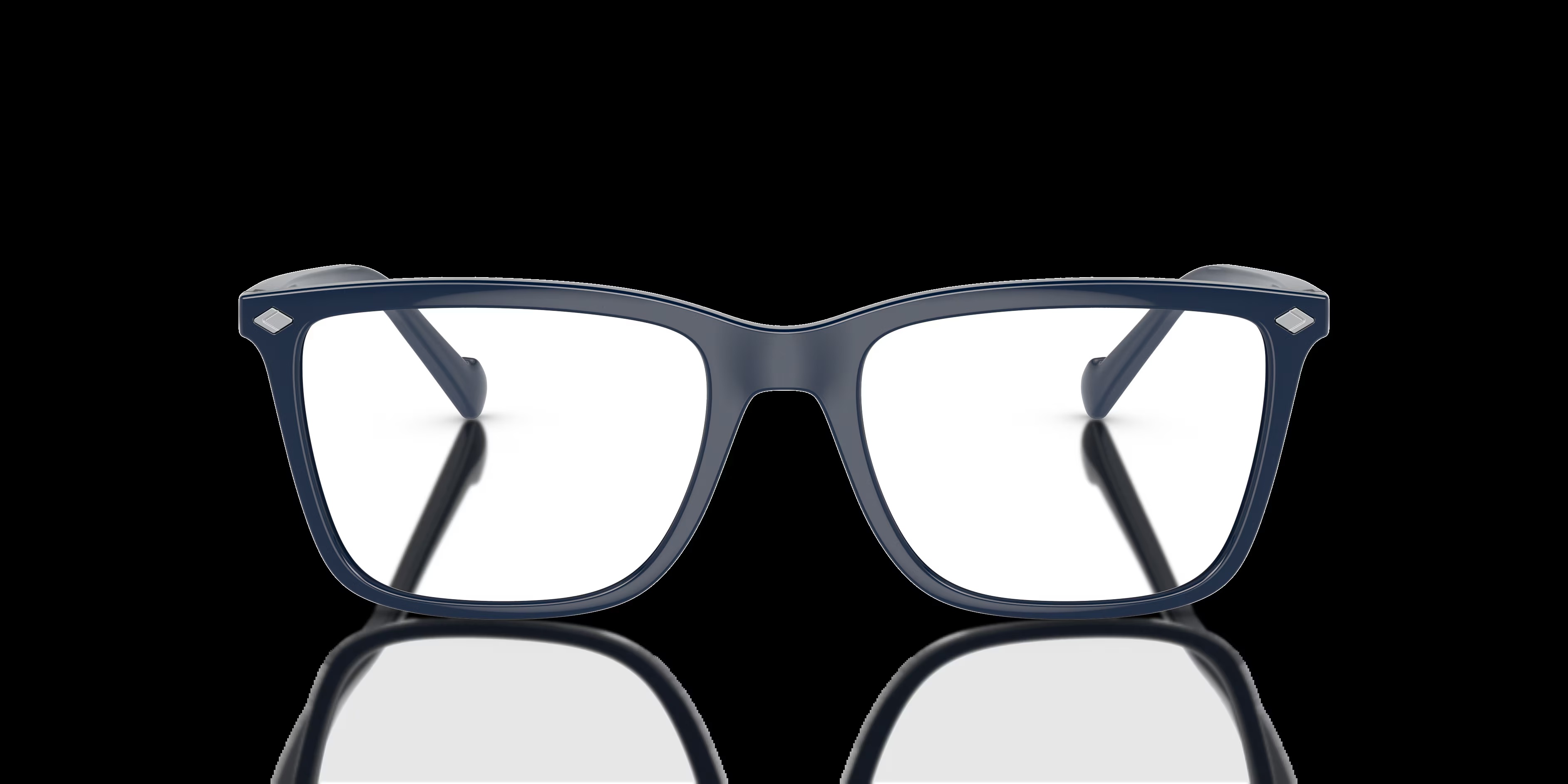 VO5492 - Square Full Dark Blue Frame Glasses For Men