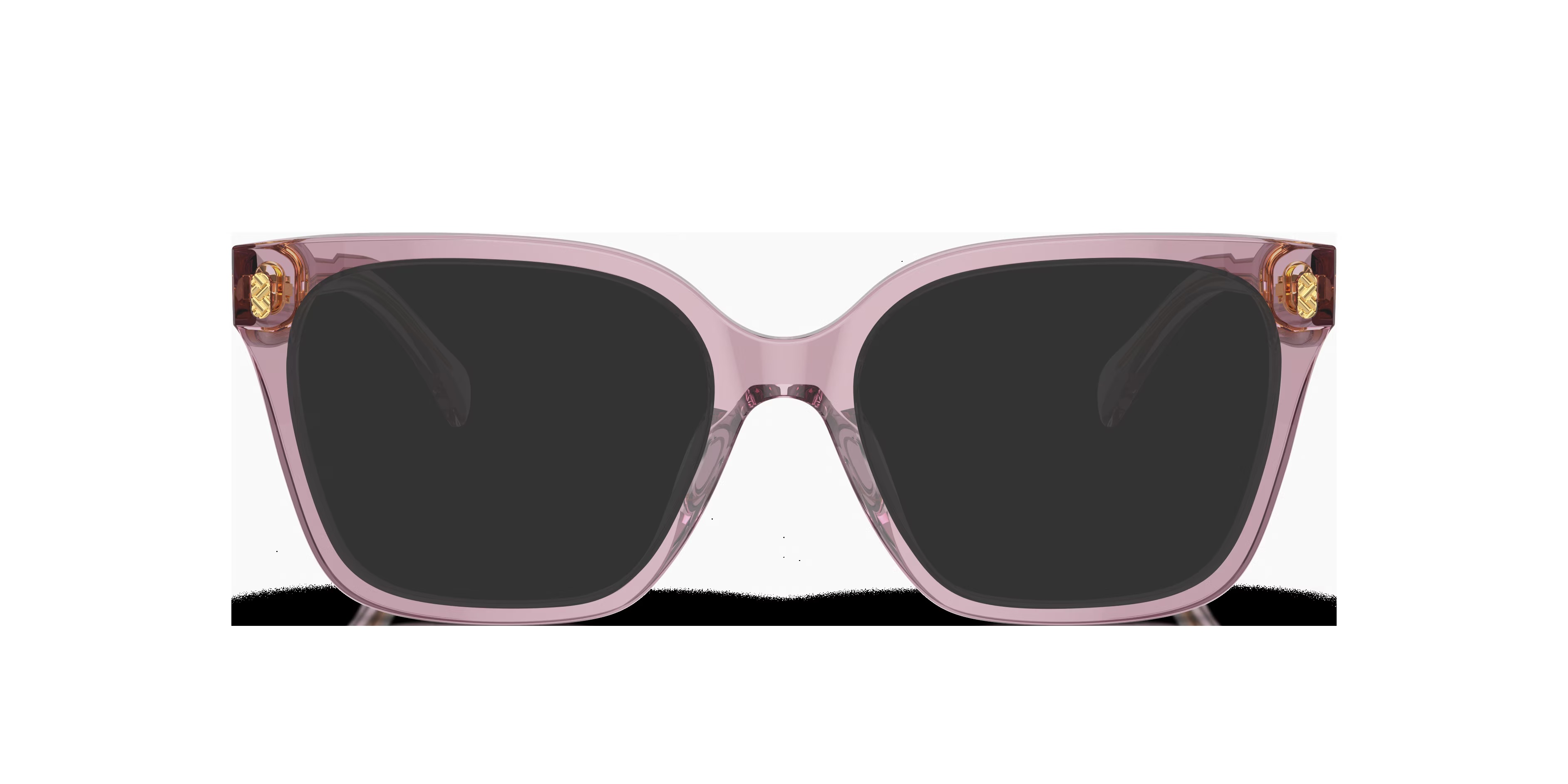 RA7158U - Square Shiny Transparent Violet Frame Glasses For Women 5 RA7158U - Square Shiny Transparent Violet Frame Glasses For Women