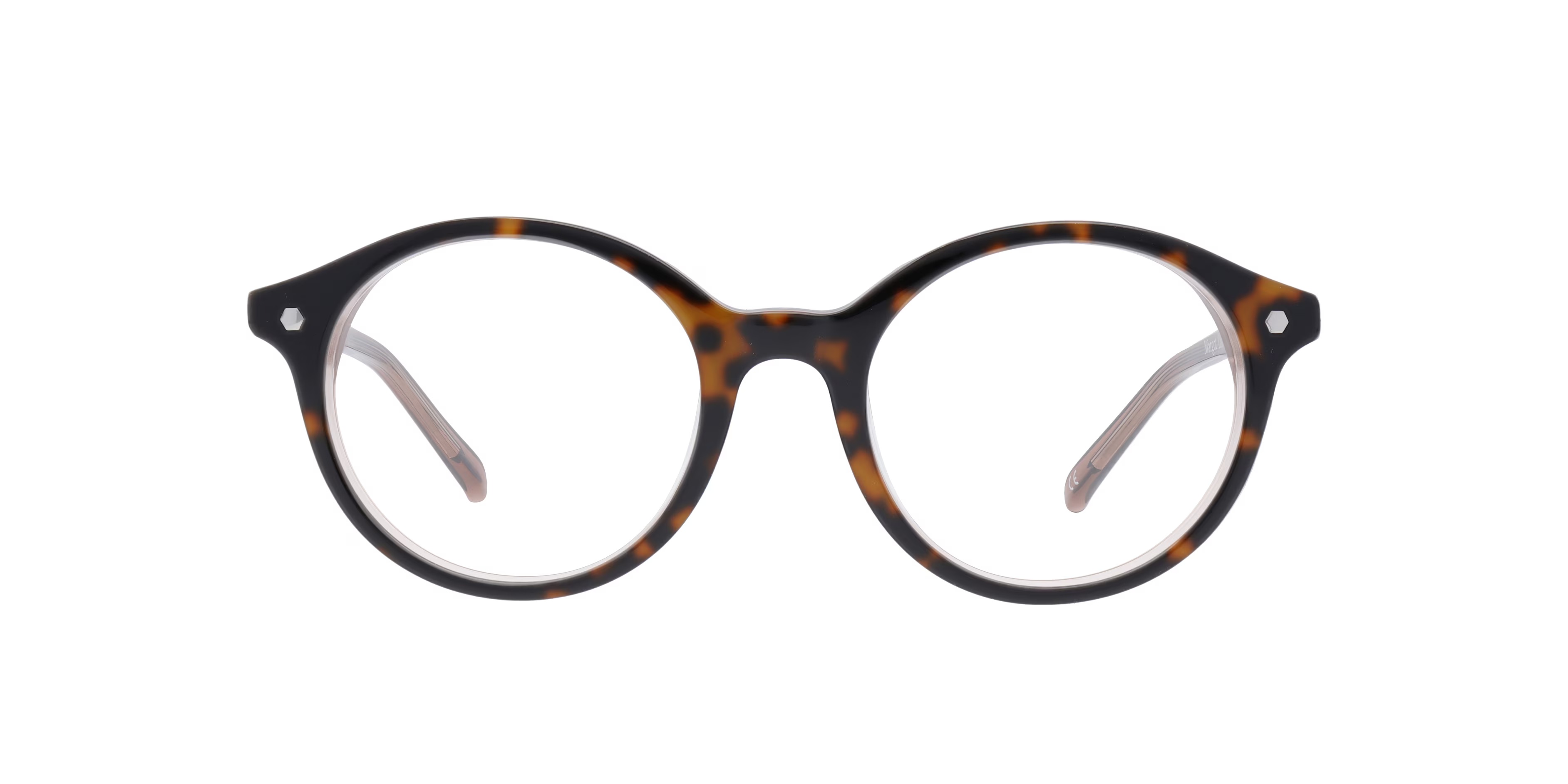 Margot Round Dark Tortoise Glasses for Women
