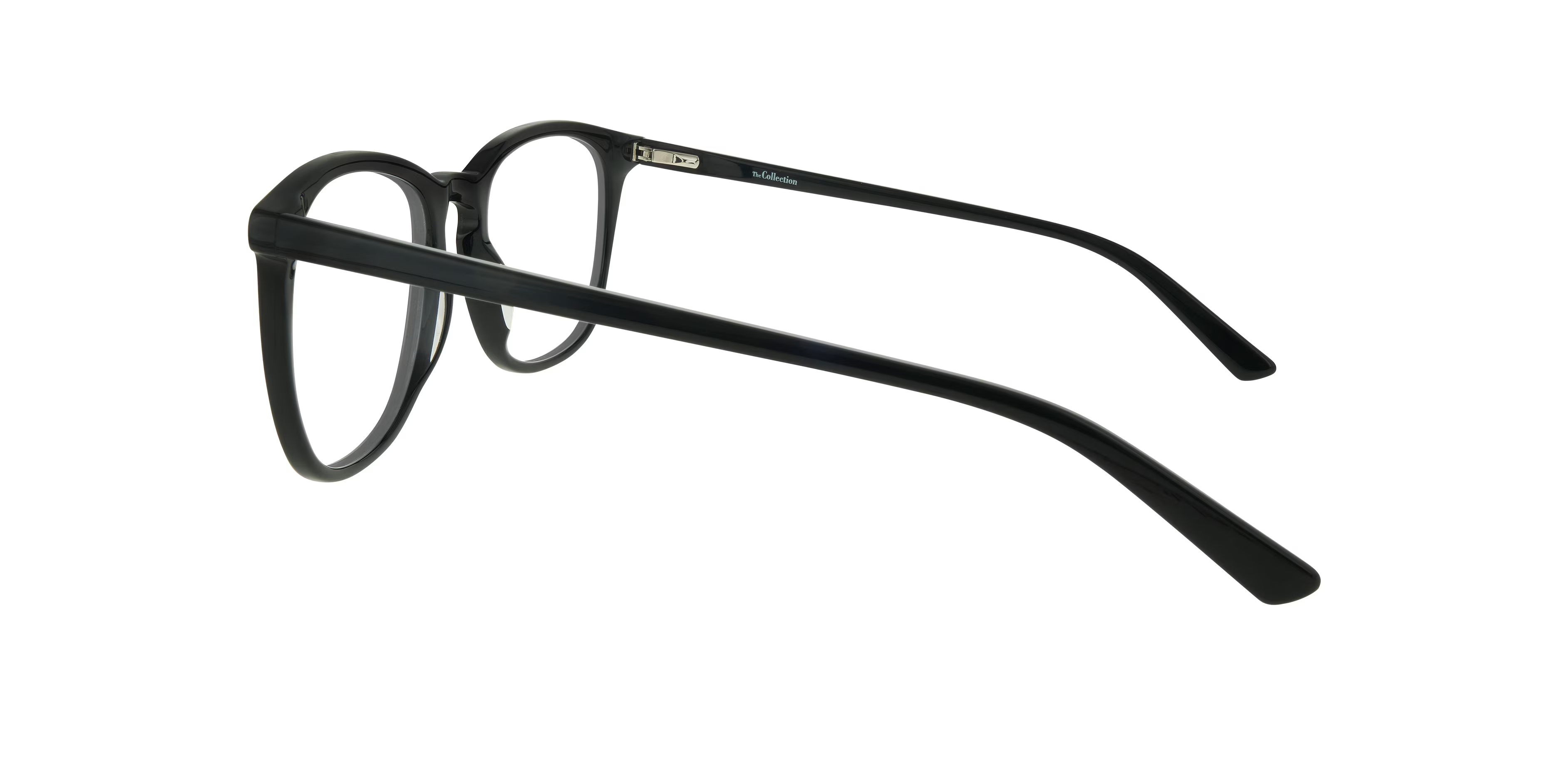 Lawson Square Shiny Black Glasses for Men 3 Lawson Square Shiny Black Glasses for Men