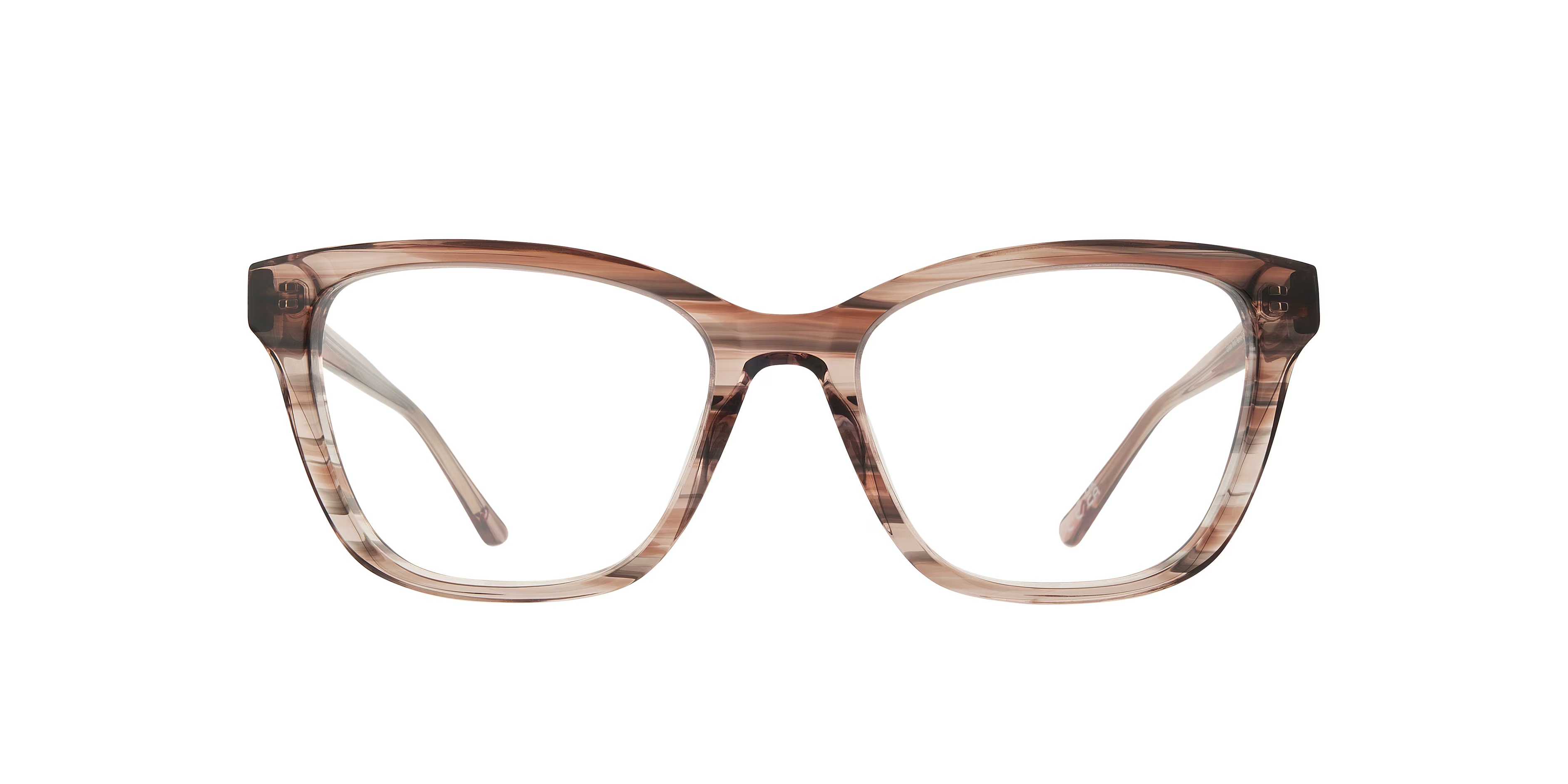 Leilani Cat Eye Pink & Brown Glasses for Women 1 Leilani Cat Eye Pink & Brown Glasses for Women