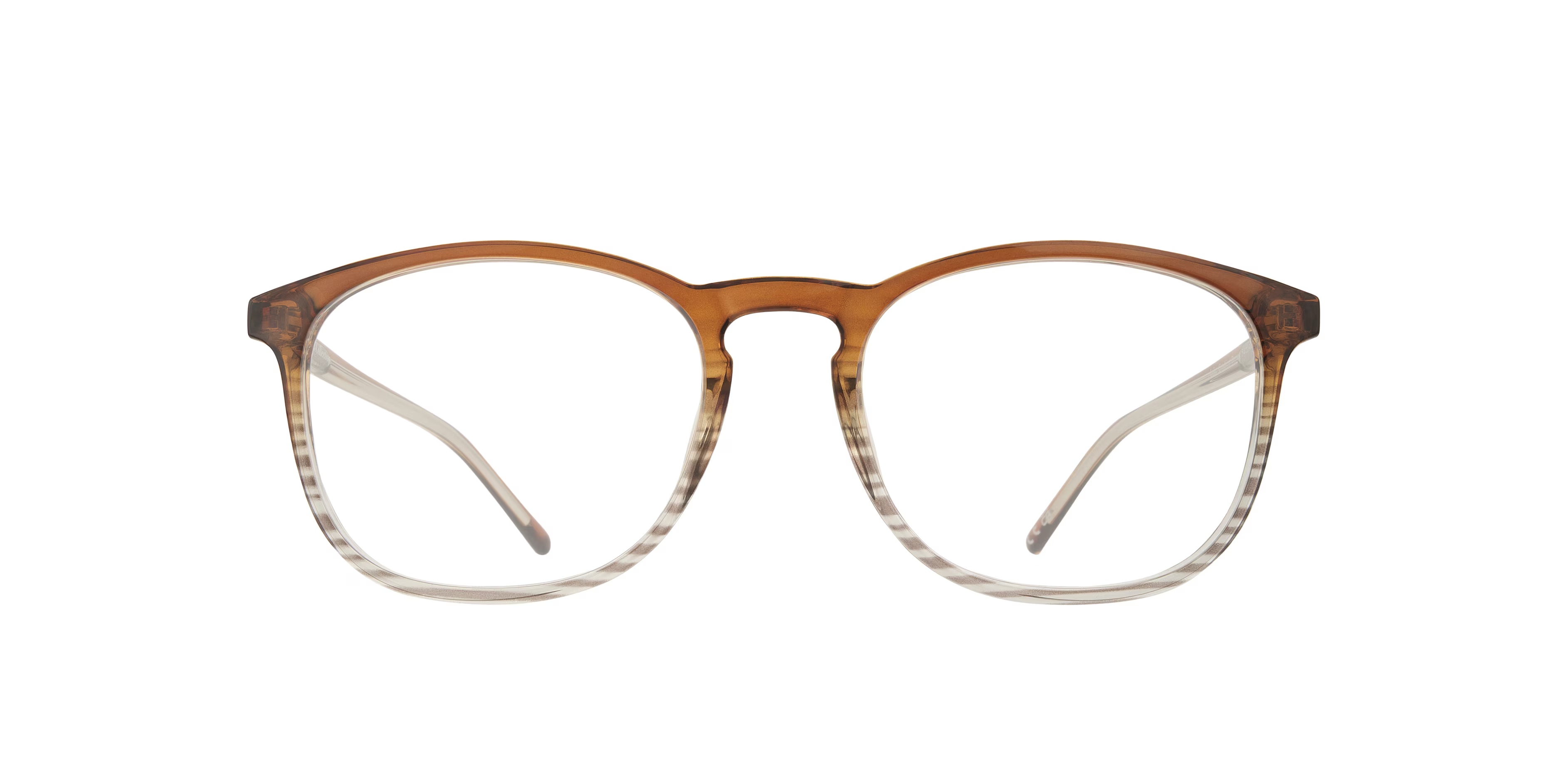 Lake Square Gradient Brown Full Rim Eyeglasses 1 Lake Square Gradient Brown Full Rim Eyeglasses