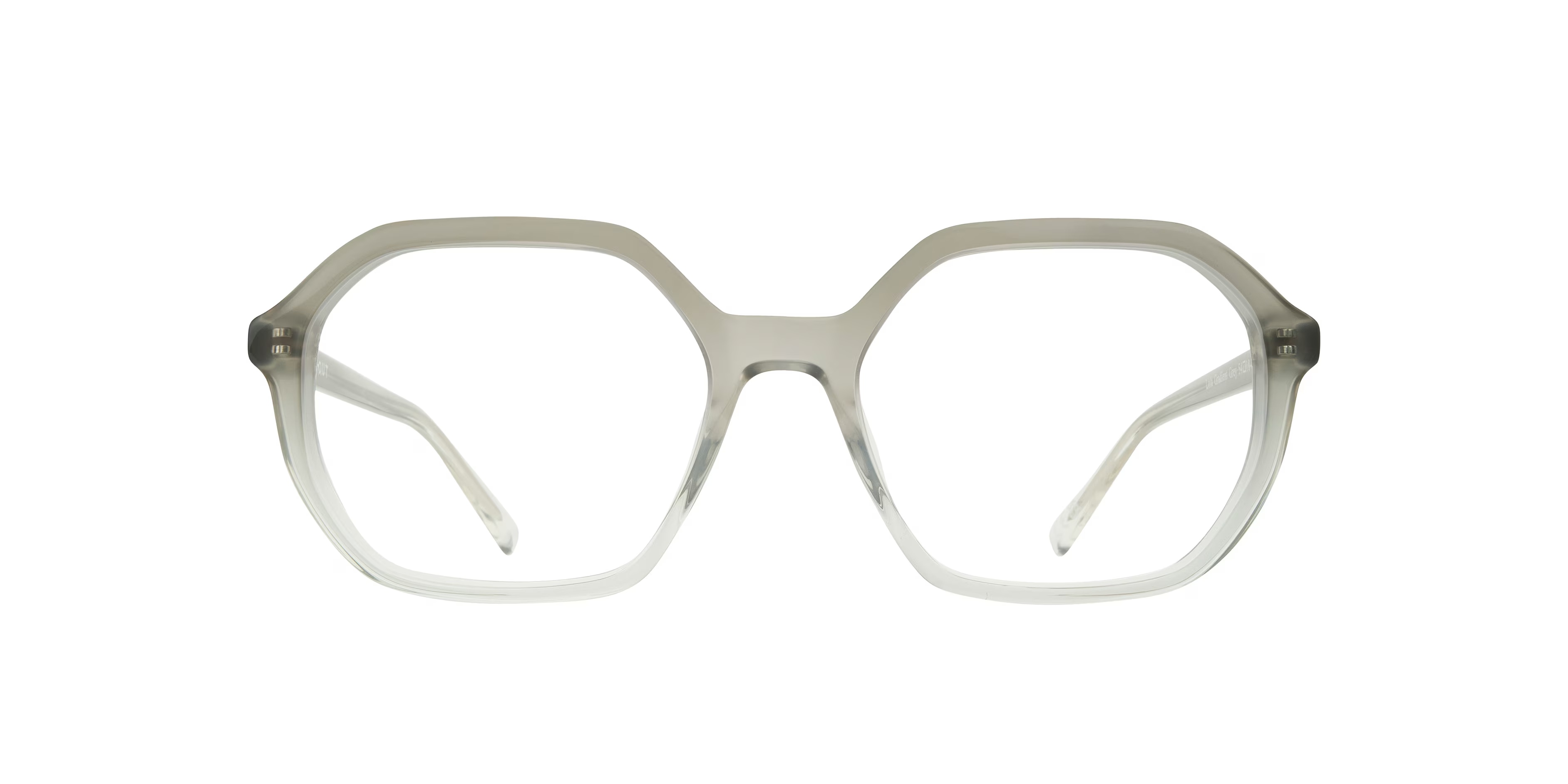 Lola Irregular Gradient Grey Glasses for Women