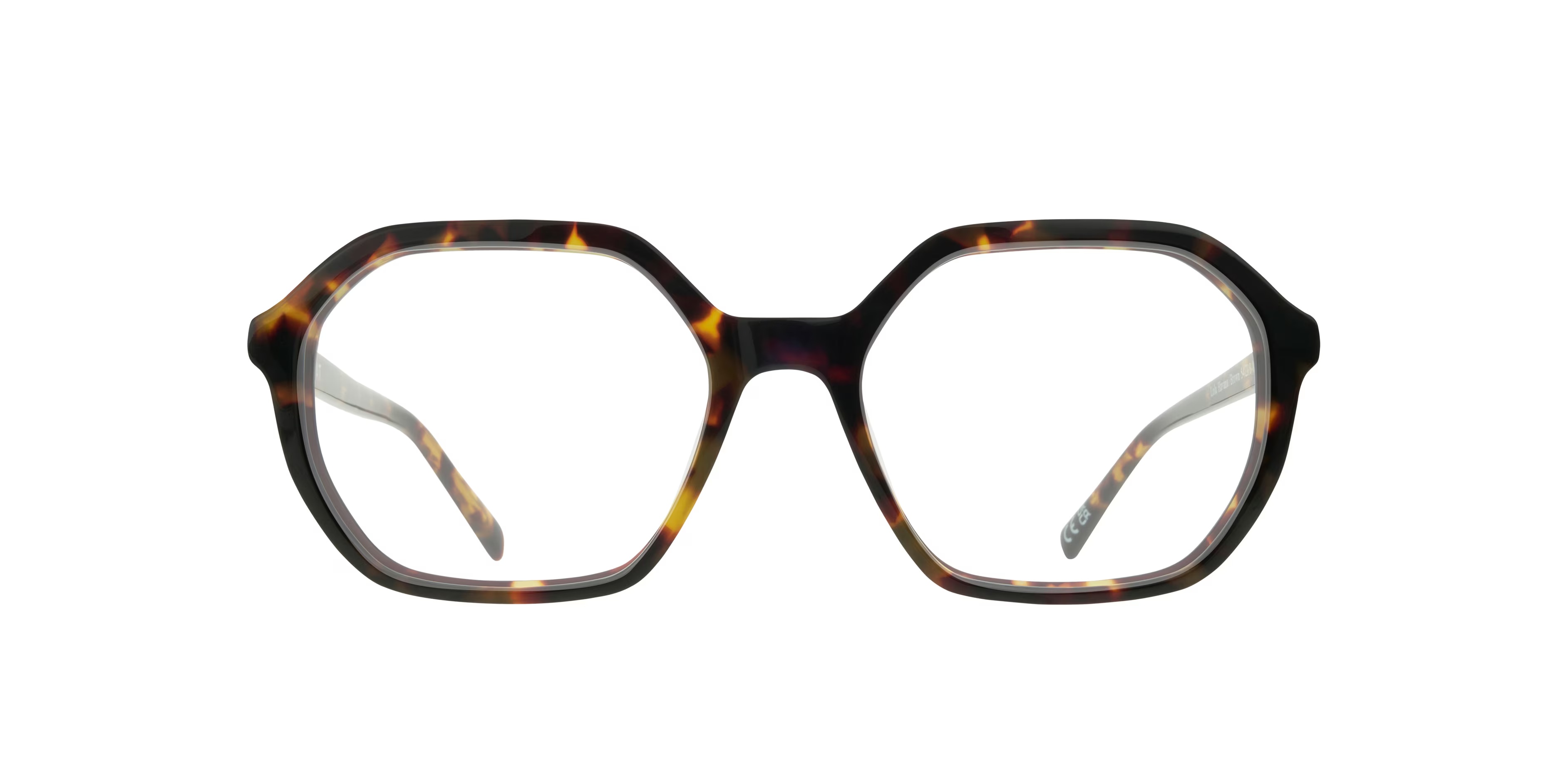 Lola Irregular Havana & Brown Glasses for Women