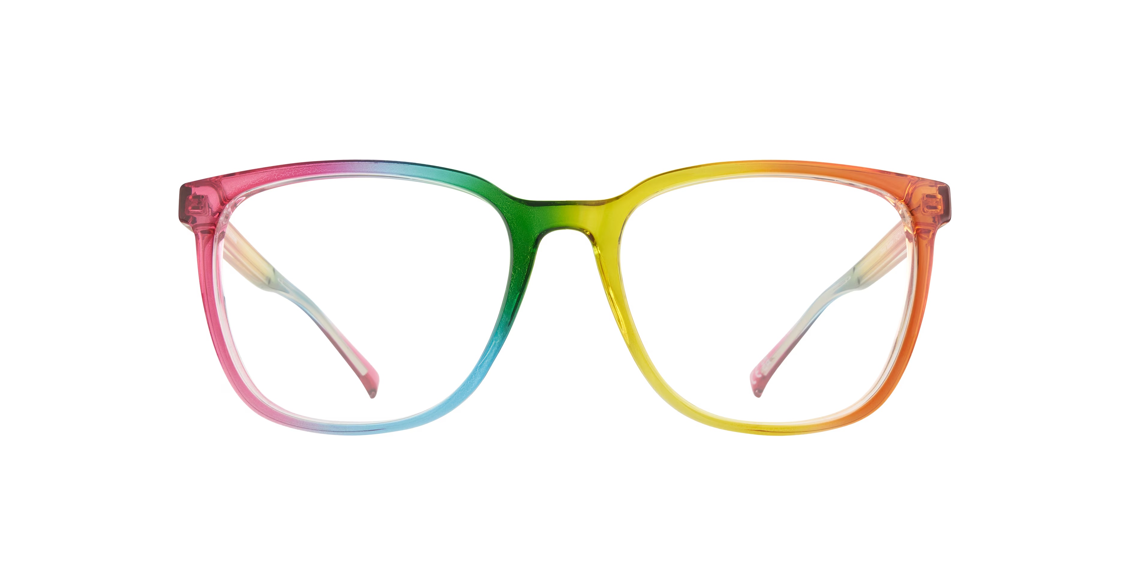 Liberate Square Rainbow Full Rim Eyeglasses