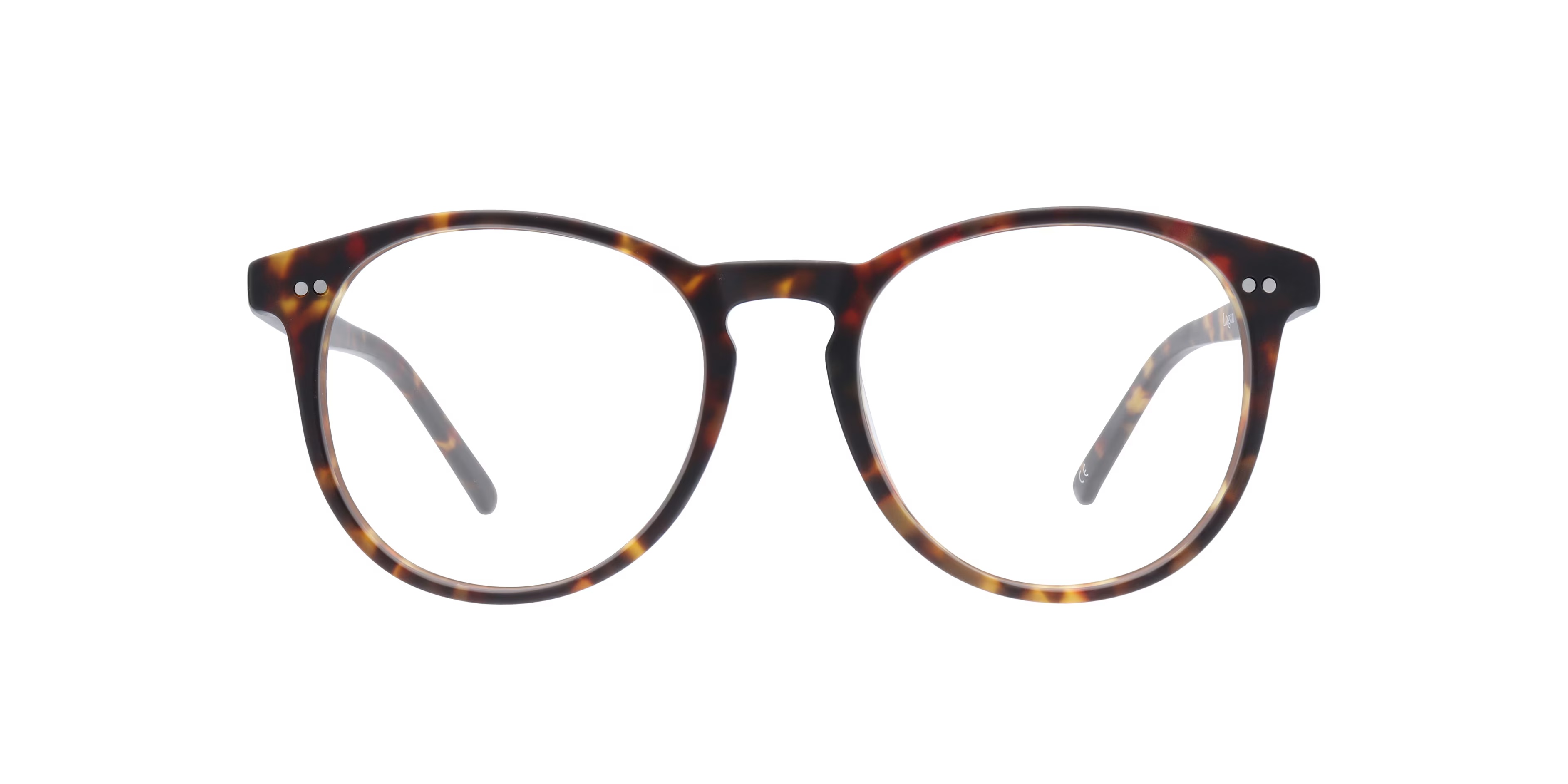 Logan 2 Phantos Matte Tortoise Full Rim Eyeglasses