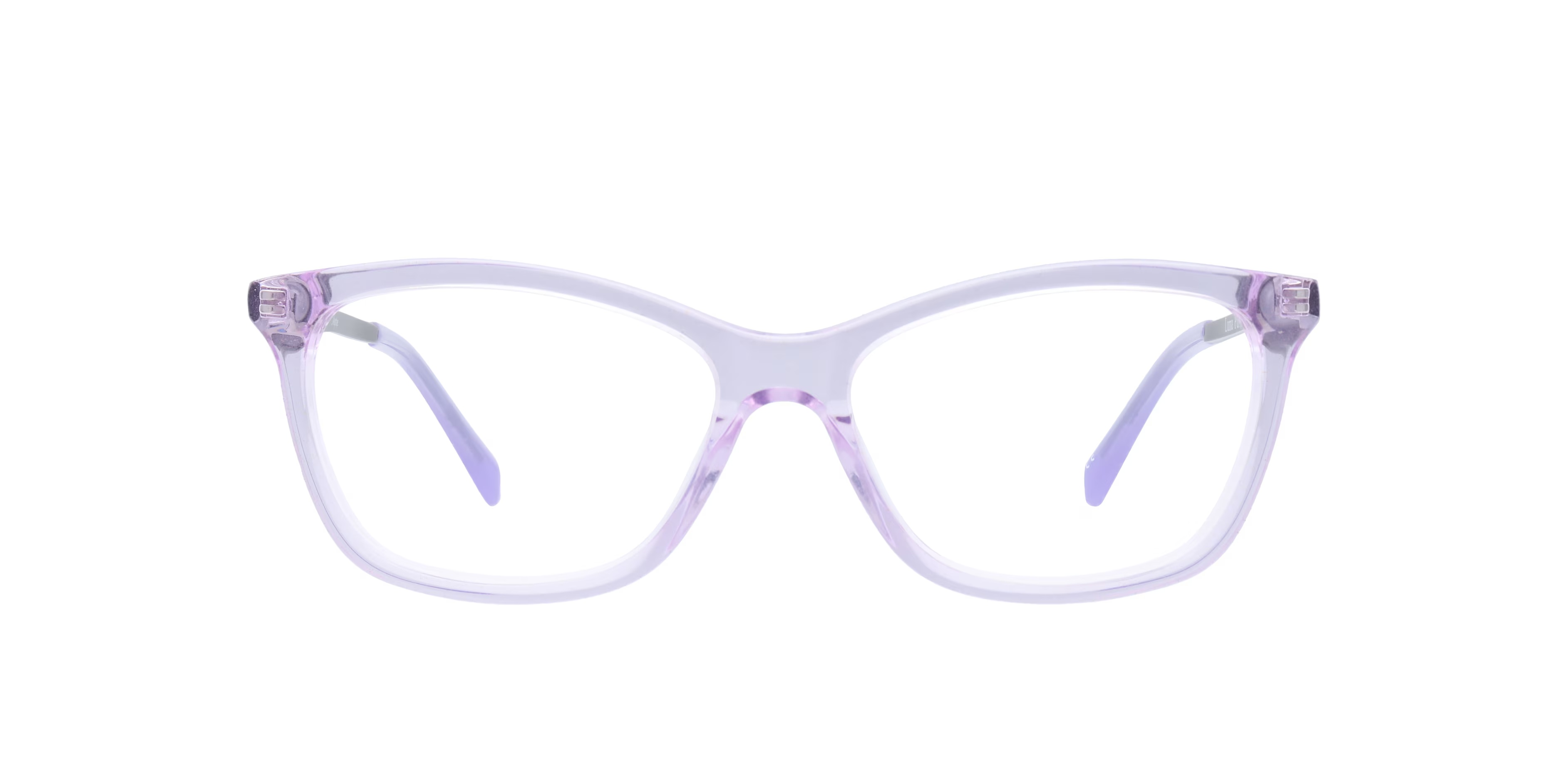 Luna Rectangle Purple Glasses for Women 1 Luna Rectangle Purple Glasses for Women