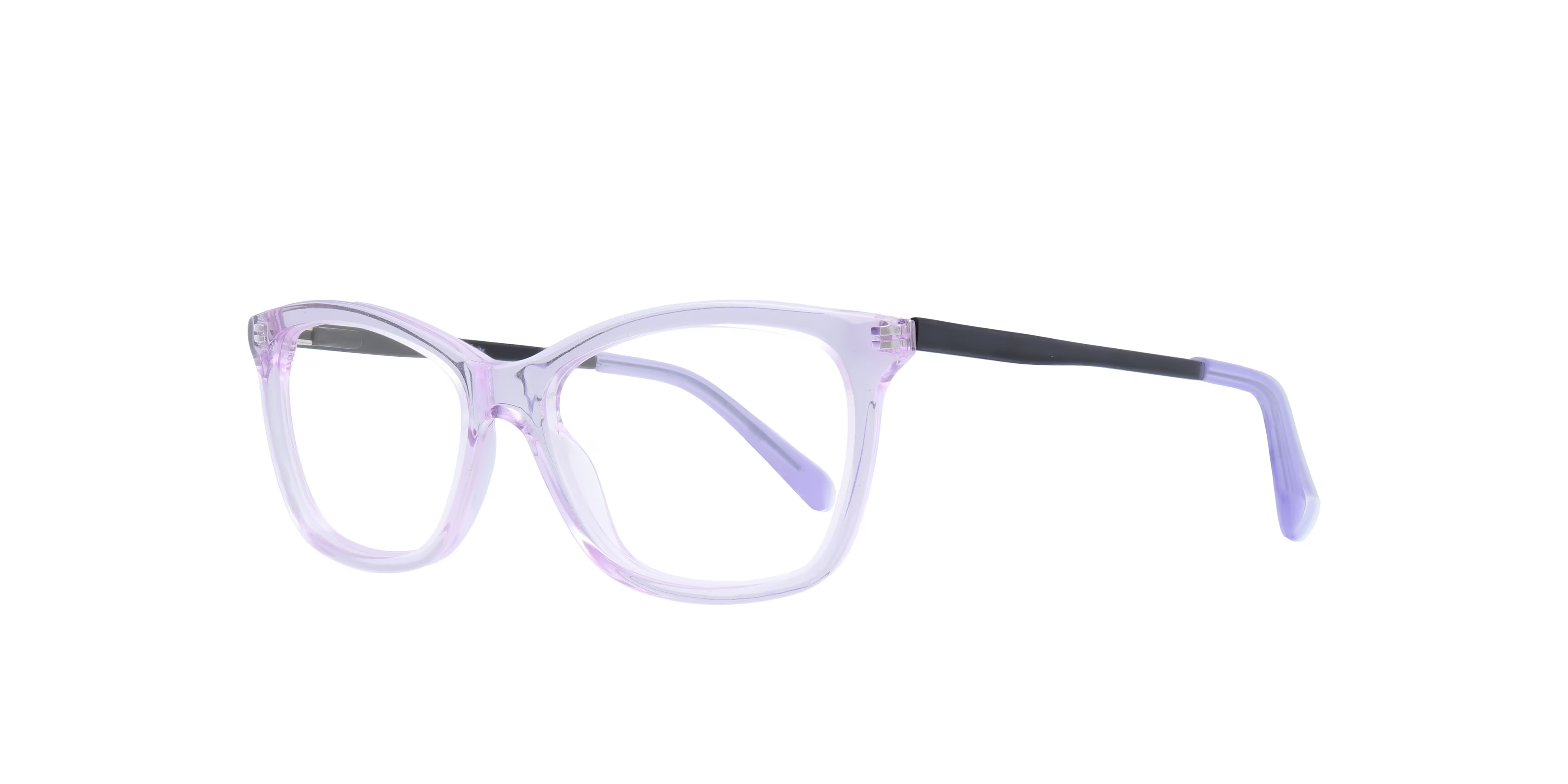 Luna Rectangle Purple Glasses for Women 4 Luna Rectangle Purple Glasses for Women