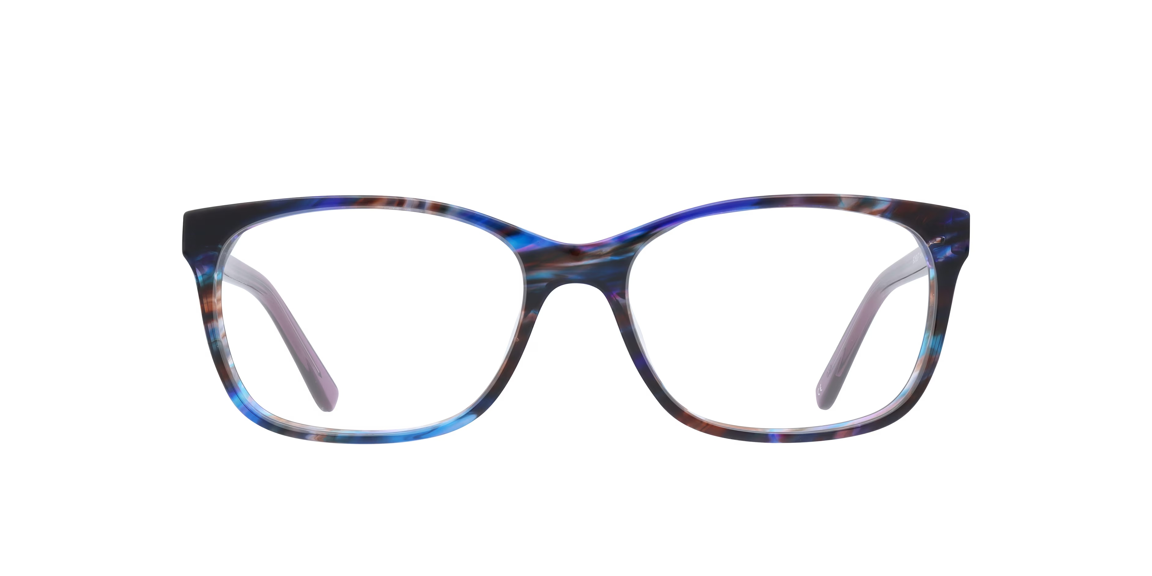 Hollie Rectangle Lilac Blue Glasses for Women