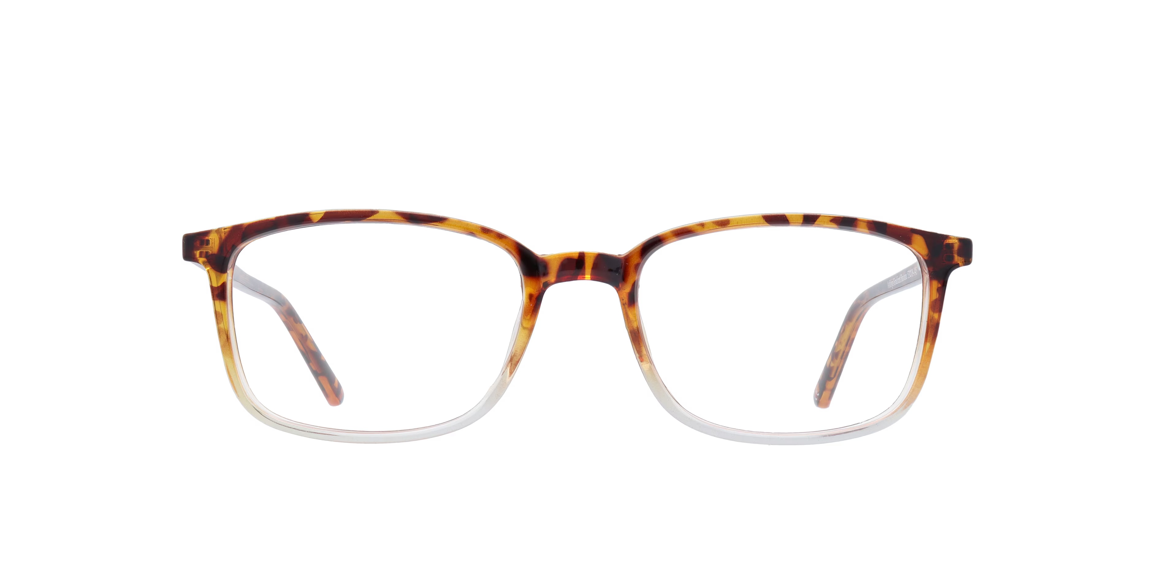 Ashlyn Rectangle Gradient Havana Glasses for Women 1 Ashlyn Rectangle Gradient Havana Glasses for Women
