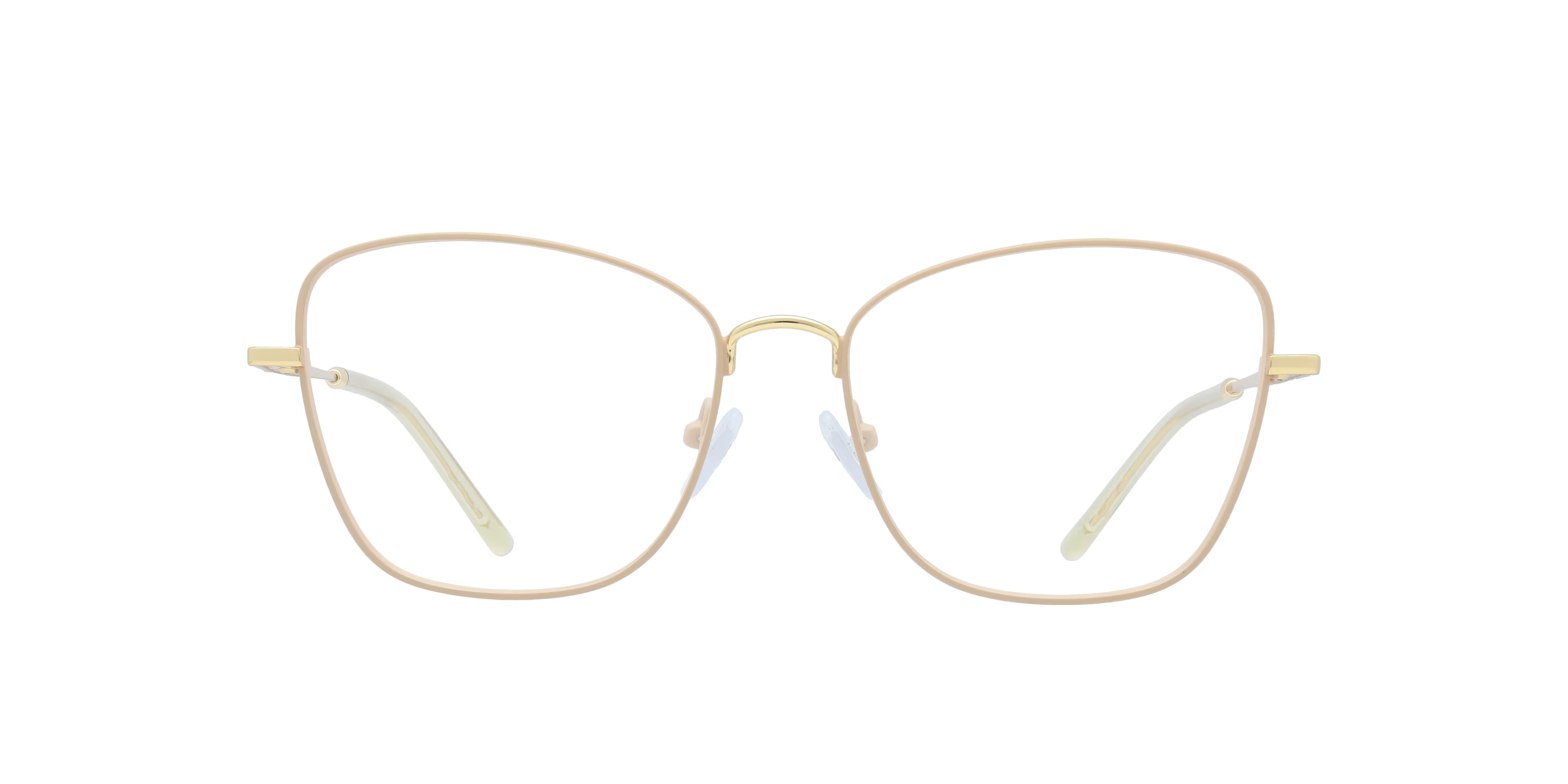 Roma Cat Eye Cream Glasses for Women