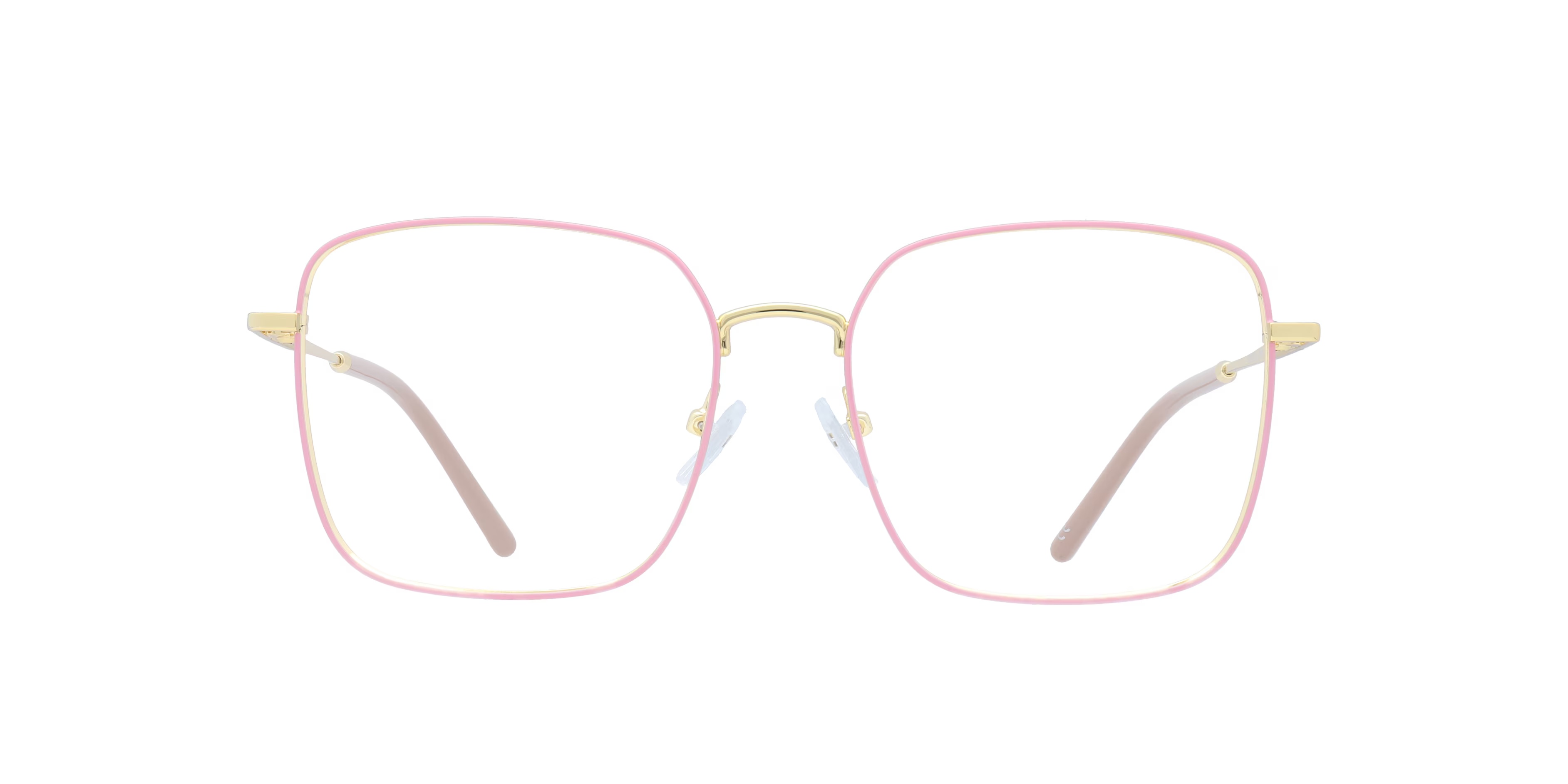 Venezia Square Pink Glasses for Women