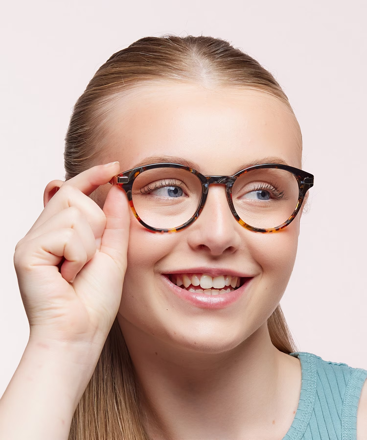 Genova Round Tortoise Glasses for Women 3 Genova Round Tortoise Glasses for Women