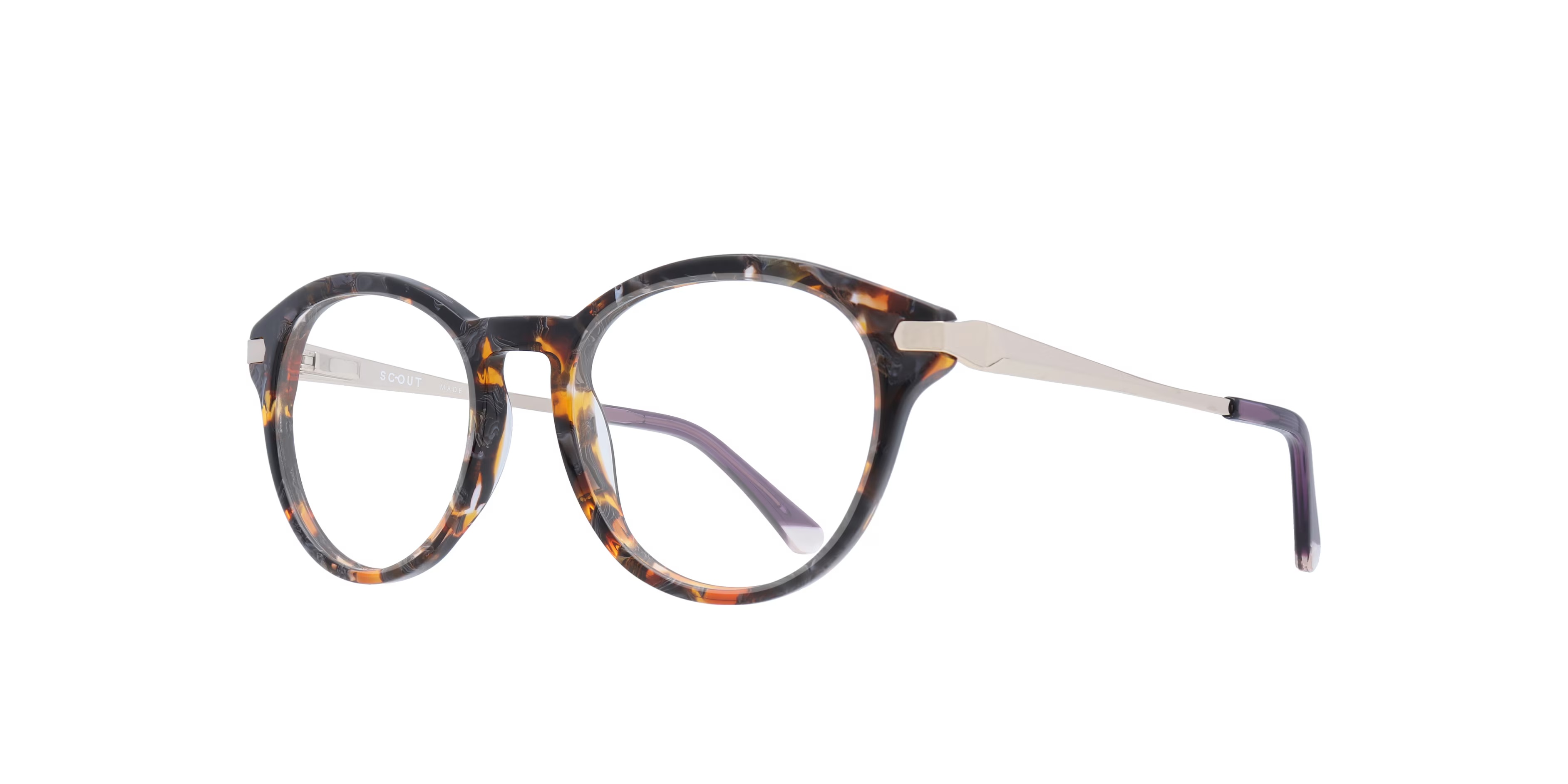 Genova Round Tortoise Glasses for Women 4 Genova Round Tortoise Glasses for Women