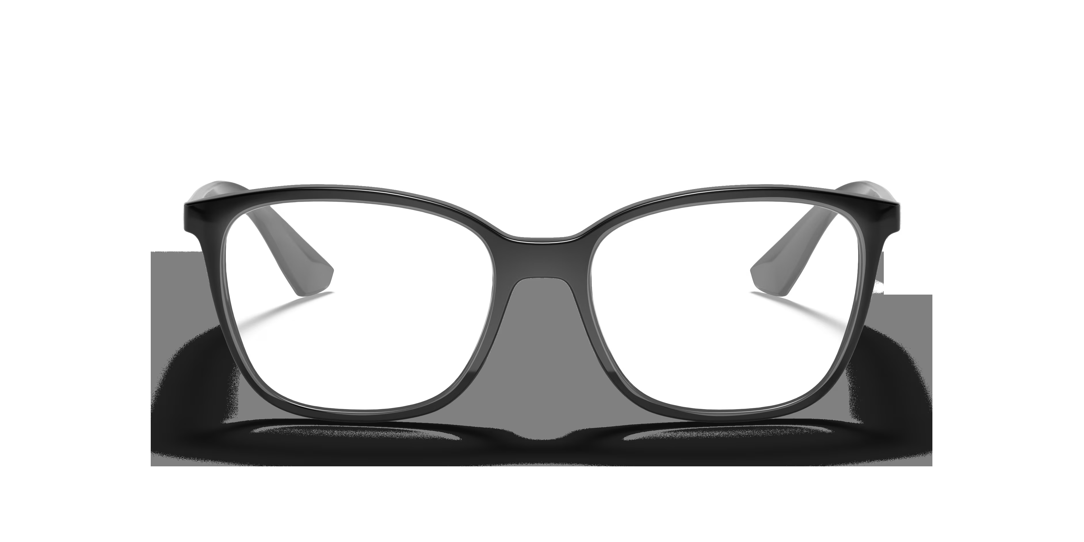 RB7066 - Square Black Frame Eyeglasses