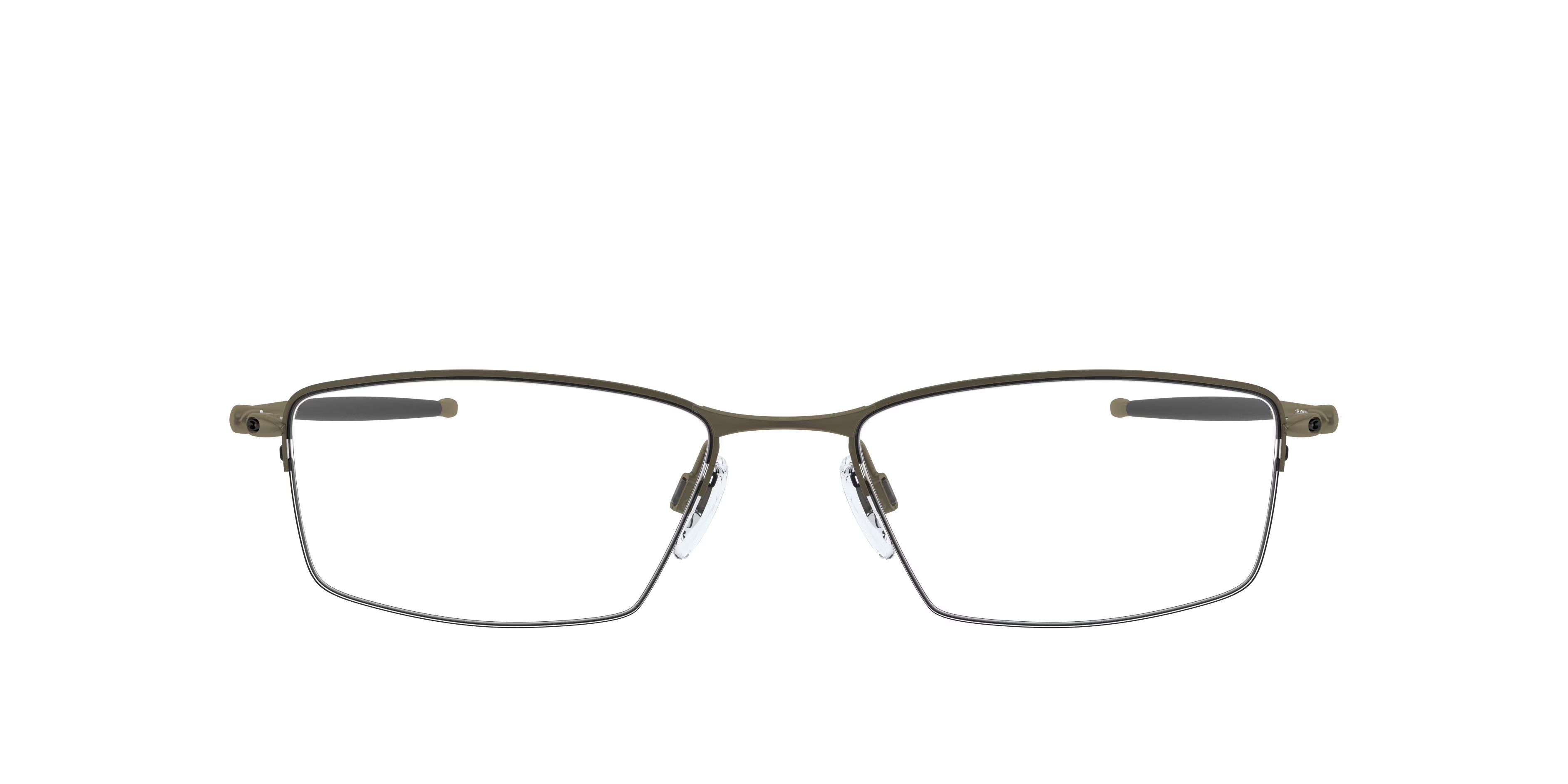 Lizard⢠- Rectangle Pewter Frame Glasses For Men