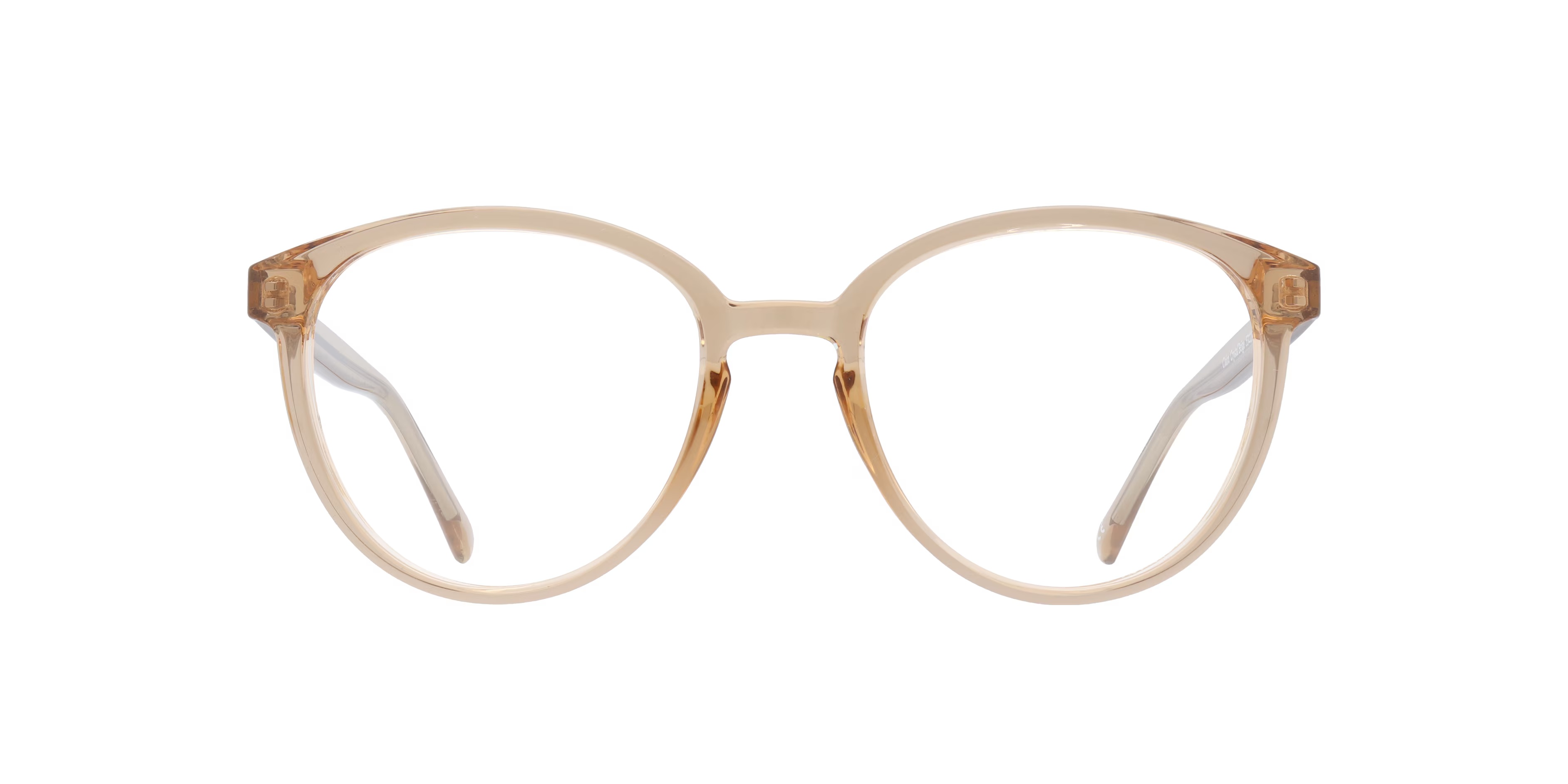 Claire Phantos Crystal Beige Glasses for Women