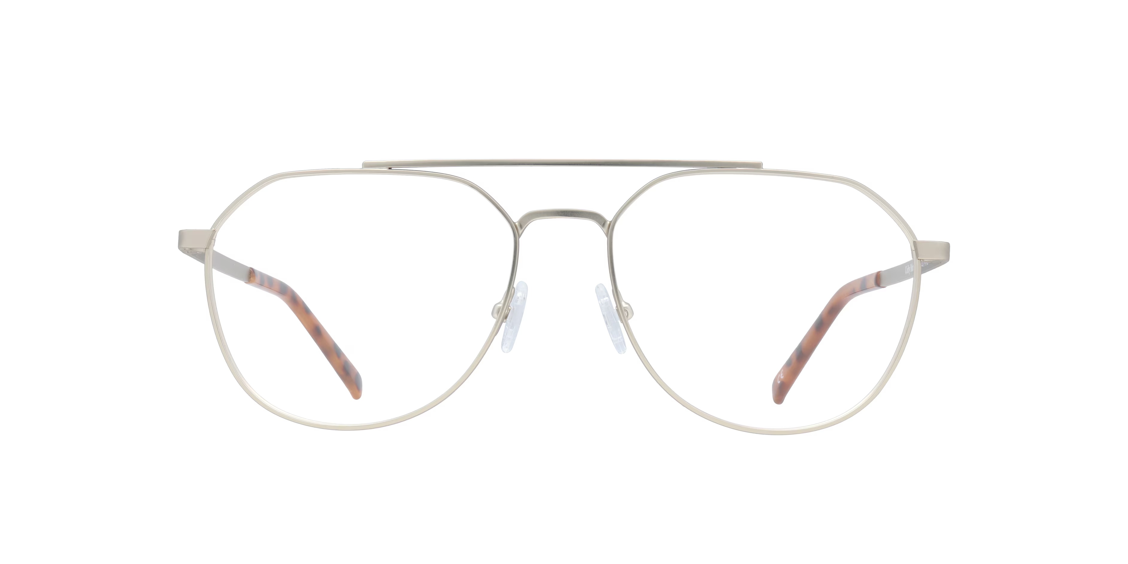 Colby Pilot Matte Gold Full Rim Eyeglasses