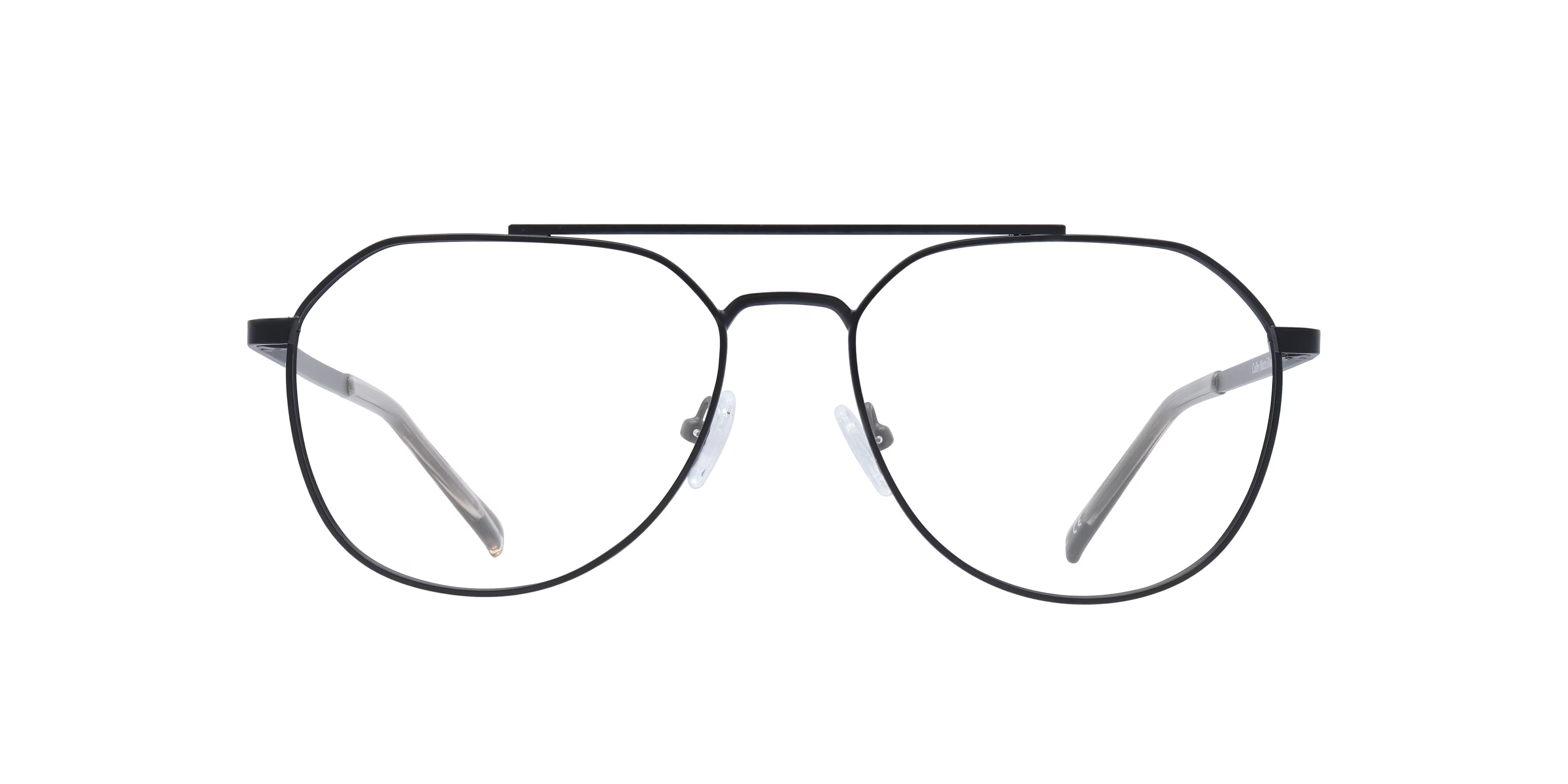 Colby Pilot Matte Black Full Rim Eyeglasses