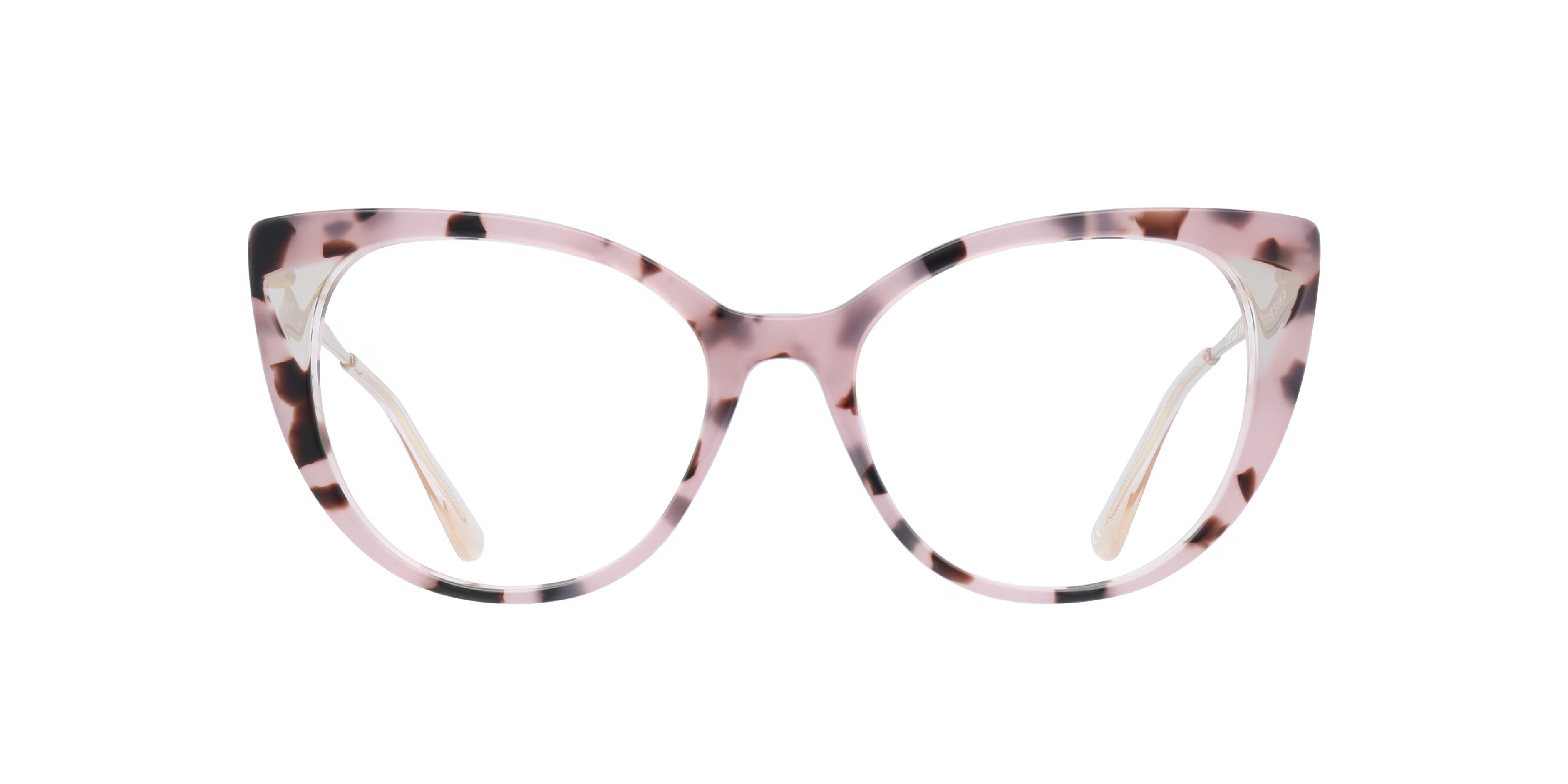 Costantino Cat Eye Pink Tortoise Glasses for Women