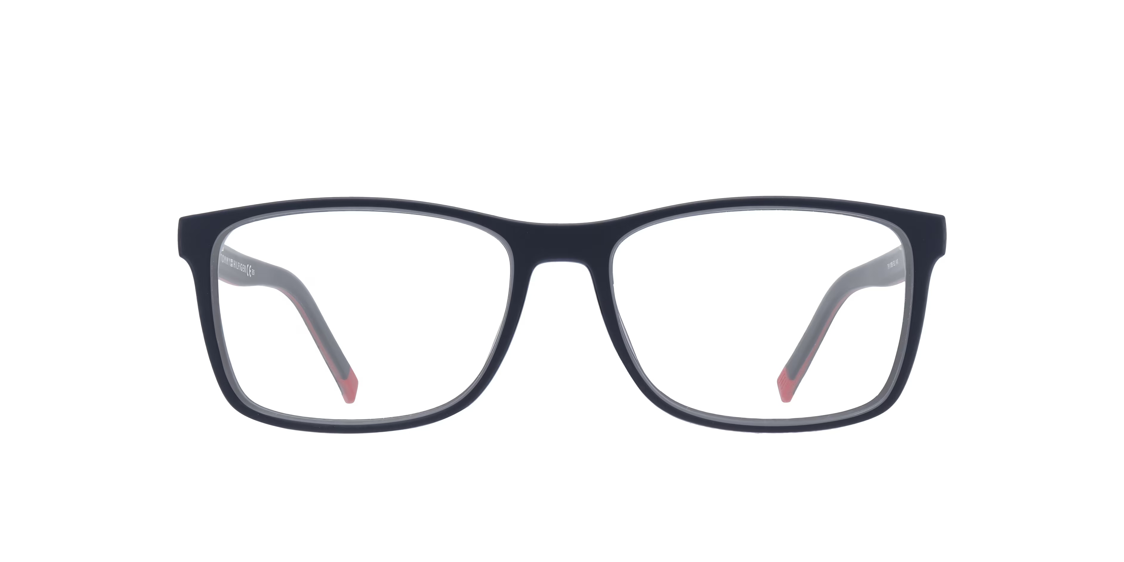 TH 1785 - Rectangle Blue Frame Glasses For Men