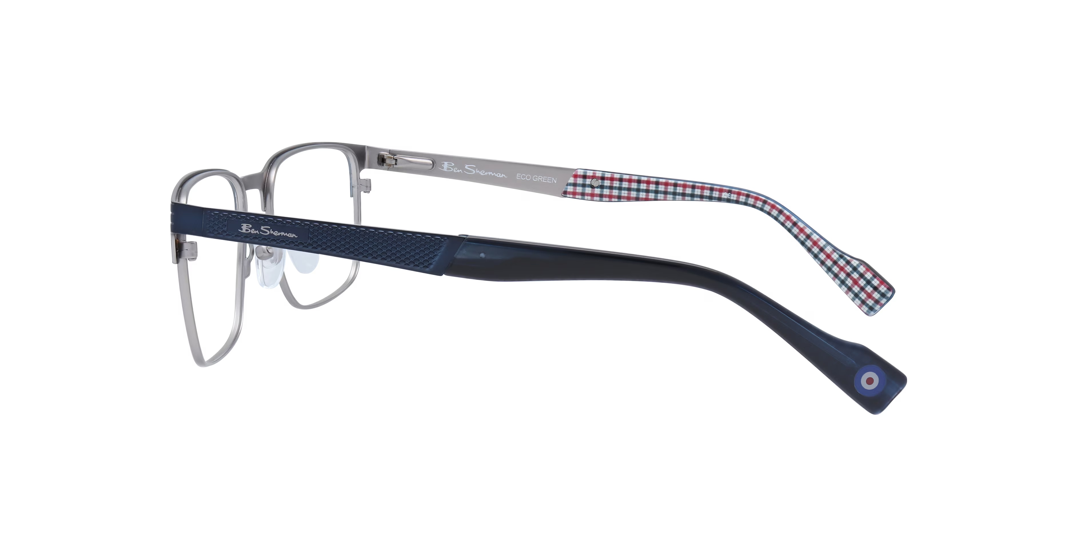 Stanley BN Rectangle Blue Glasses for Men 5 Stanley BN Rectangle Blue Glasses for Men