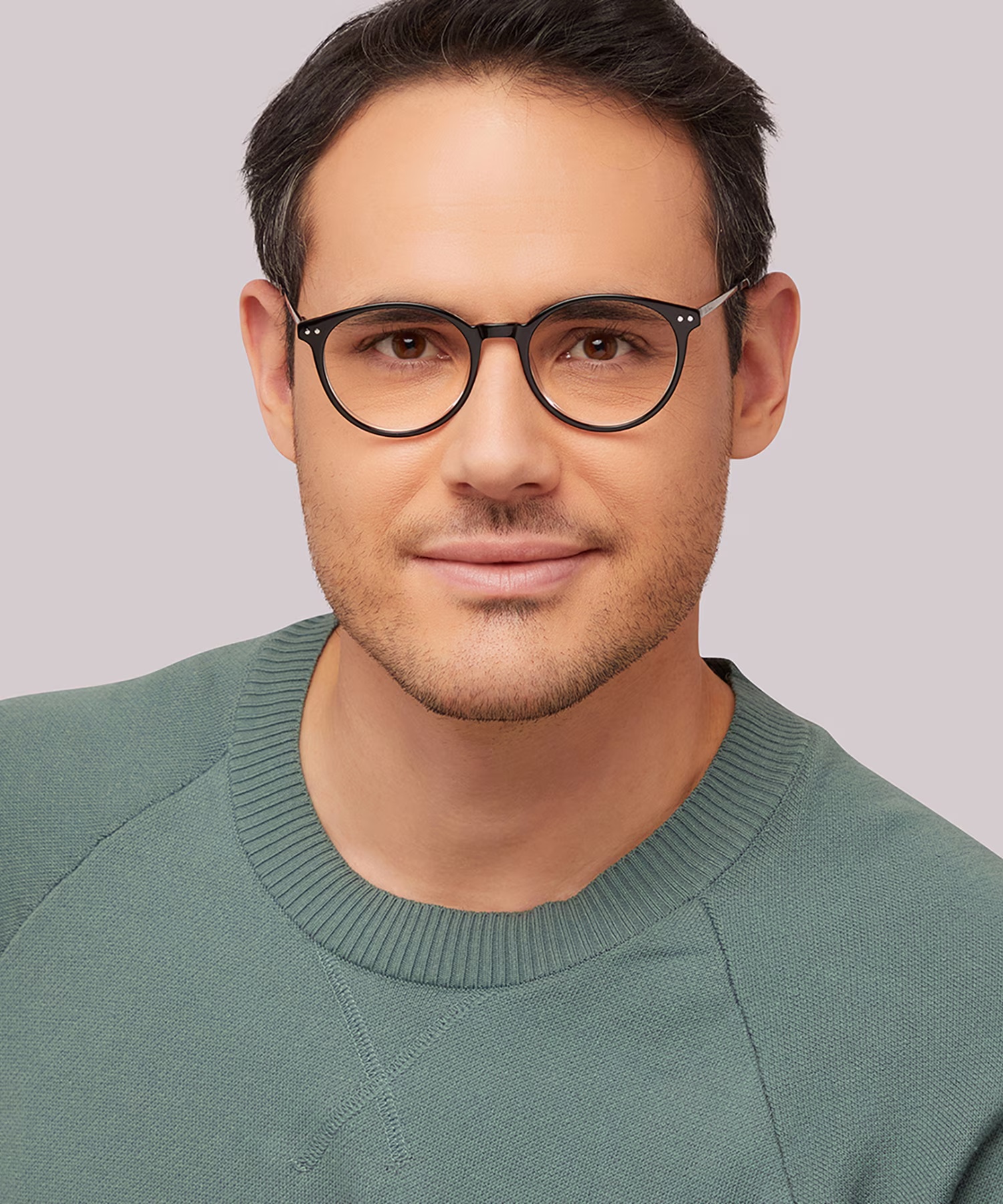 Fitzroy BN Round Black Glasses for Men 2 Fitzroy BN Round Black Glasses for Men