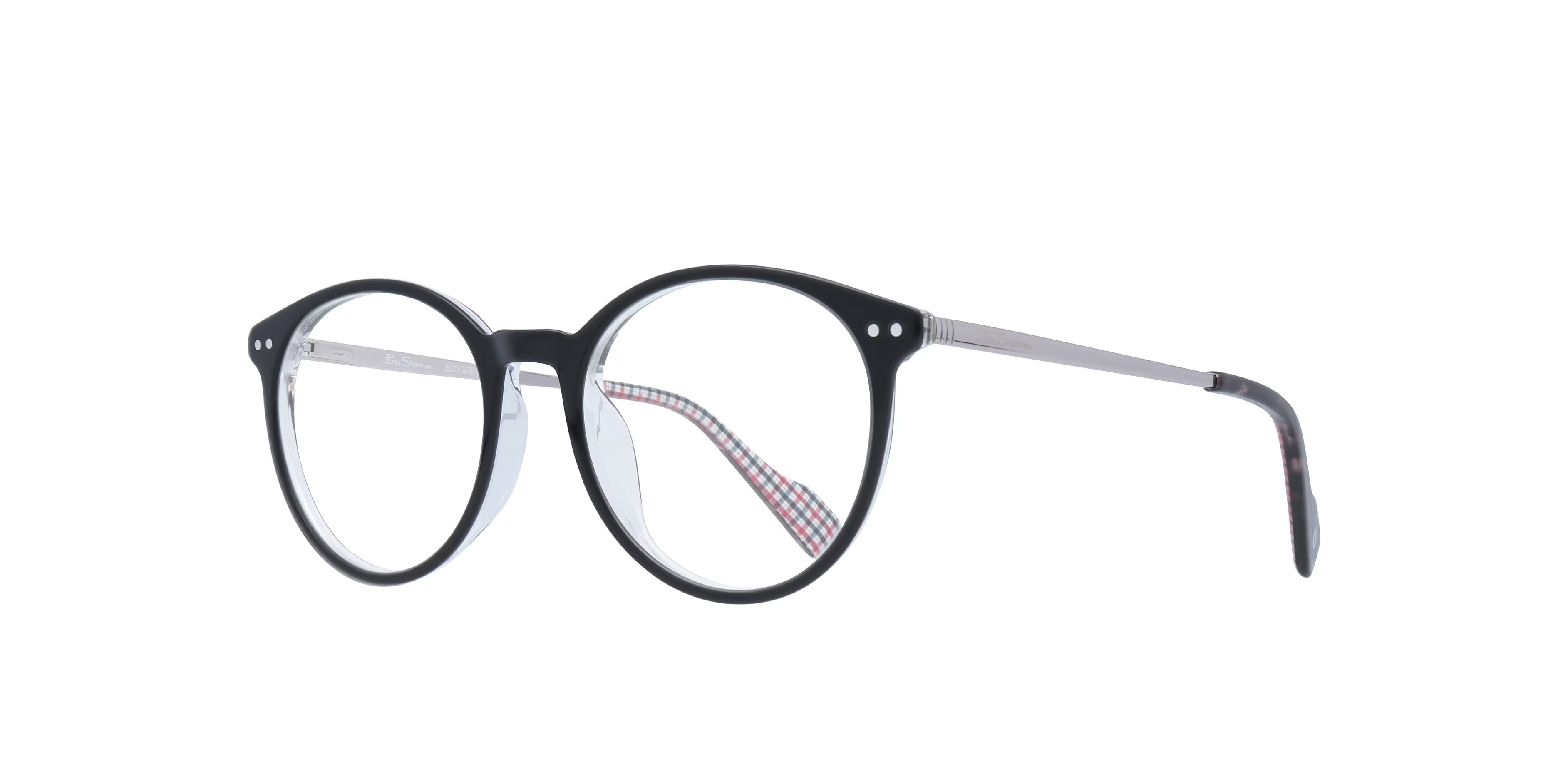 Fitzroy BN Round Black Glasses for Men 4 Fitzroy BN Round Black Glasses for Men