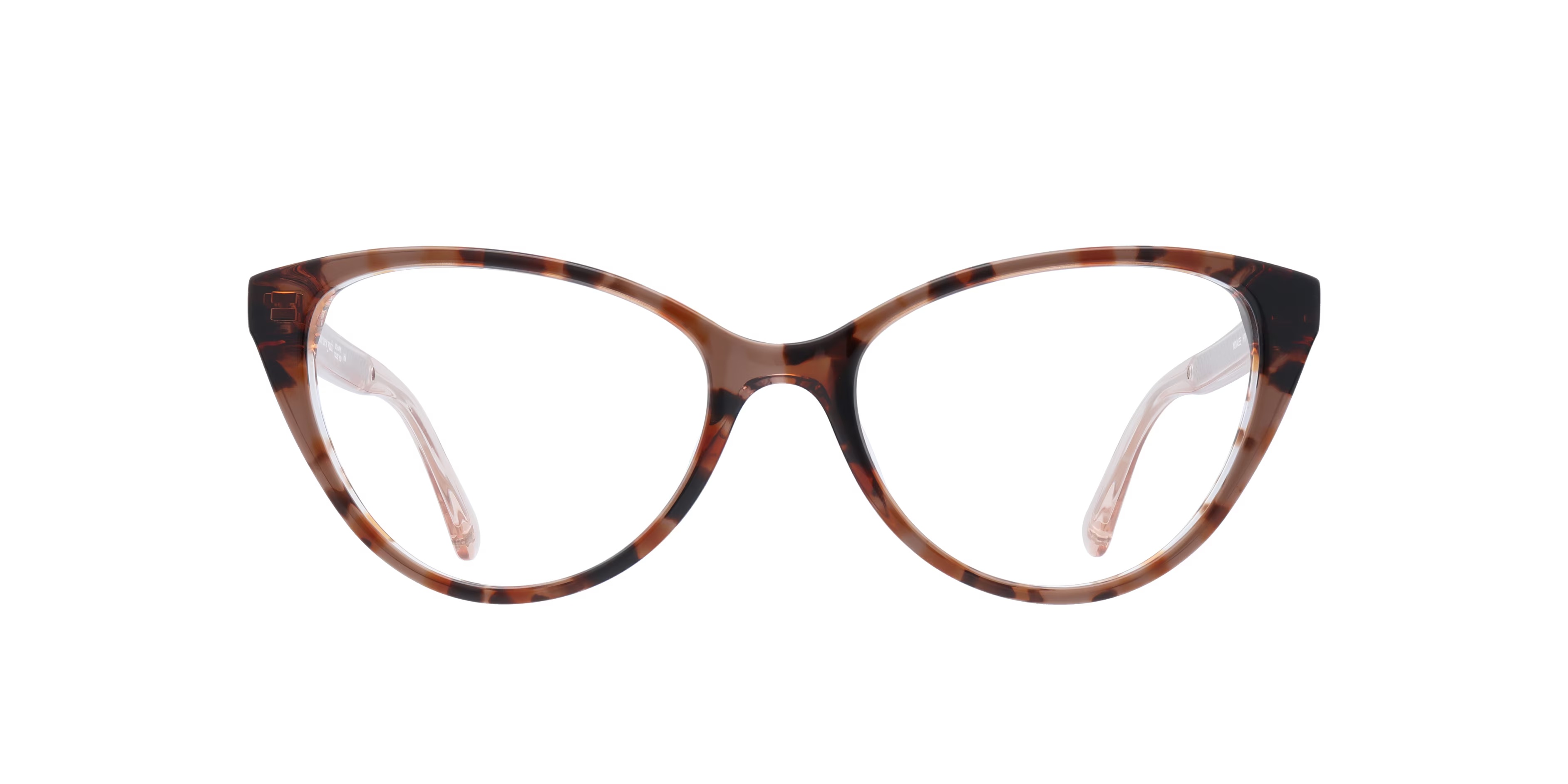 Novalee - Cat Eye Tortoise Pink Frame Glasses For Women
