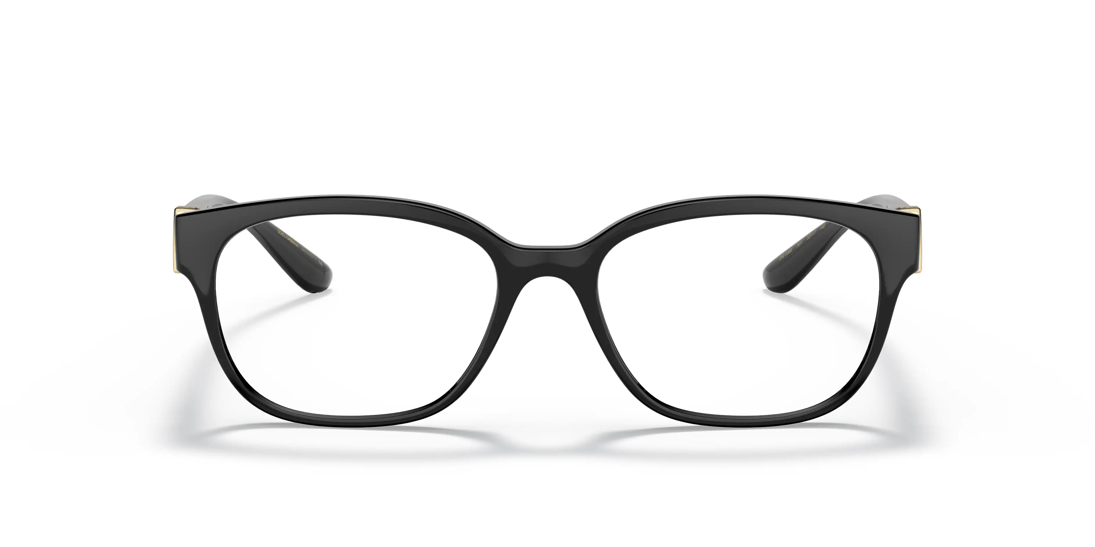 DG5066 - Square Black Frame Glasses For Women