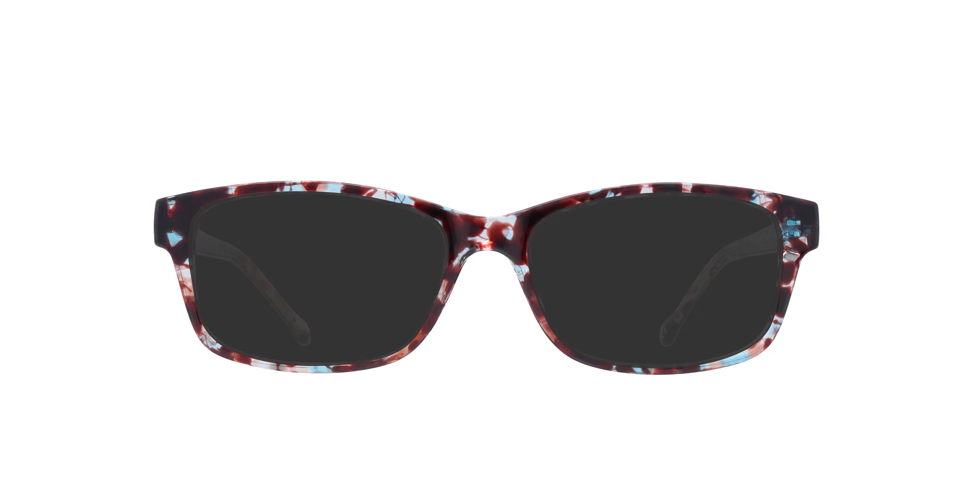 Daisy Rectangle Brown Pattern Glasses for Women 7 Daisy Rectangle Brown Pattern Glasses for Women