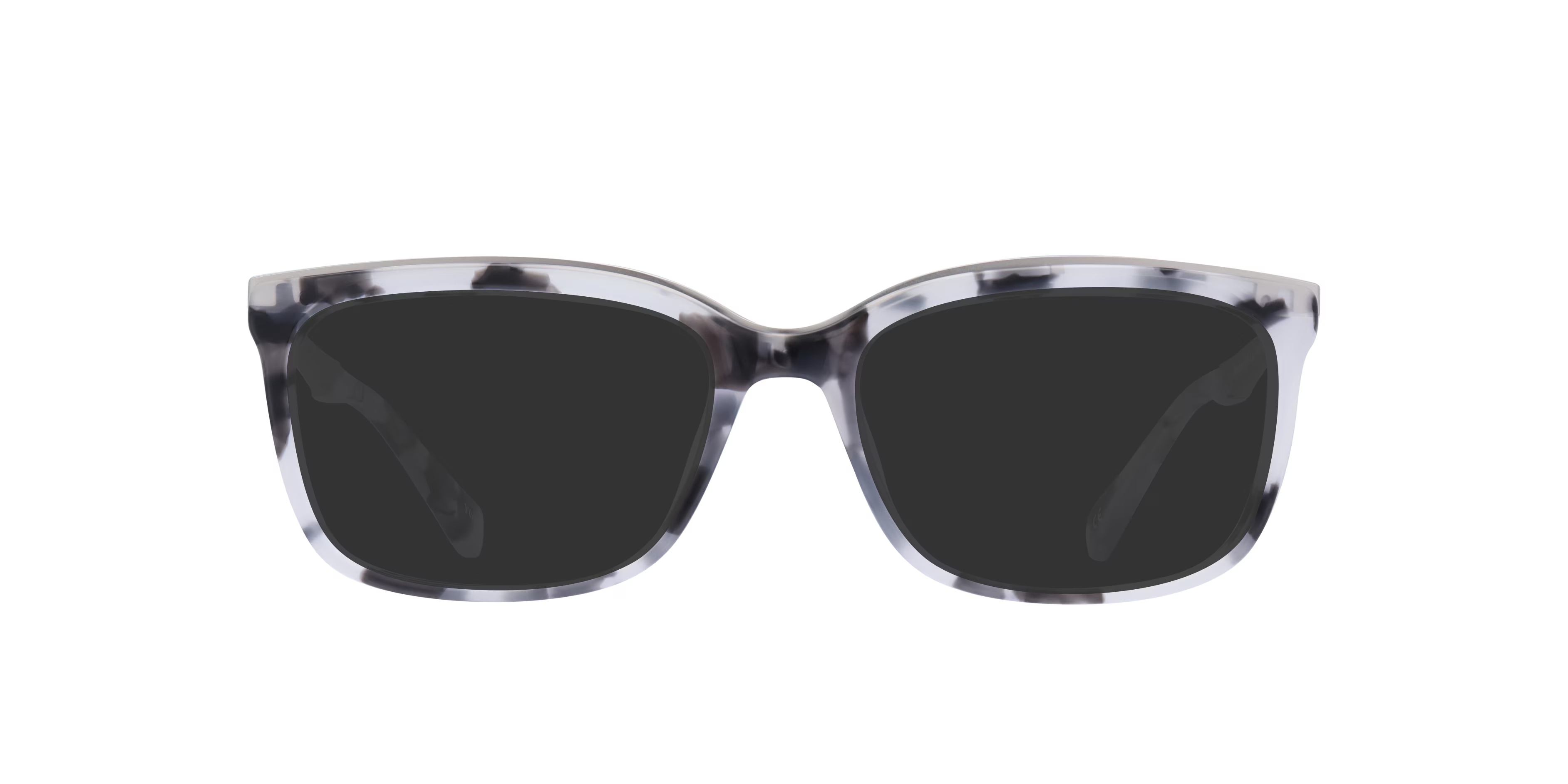 Delores Rectangle Light Grey Havana Glasses for Women 7 Delores Rectangle Light Grey Havana Glasses for Women