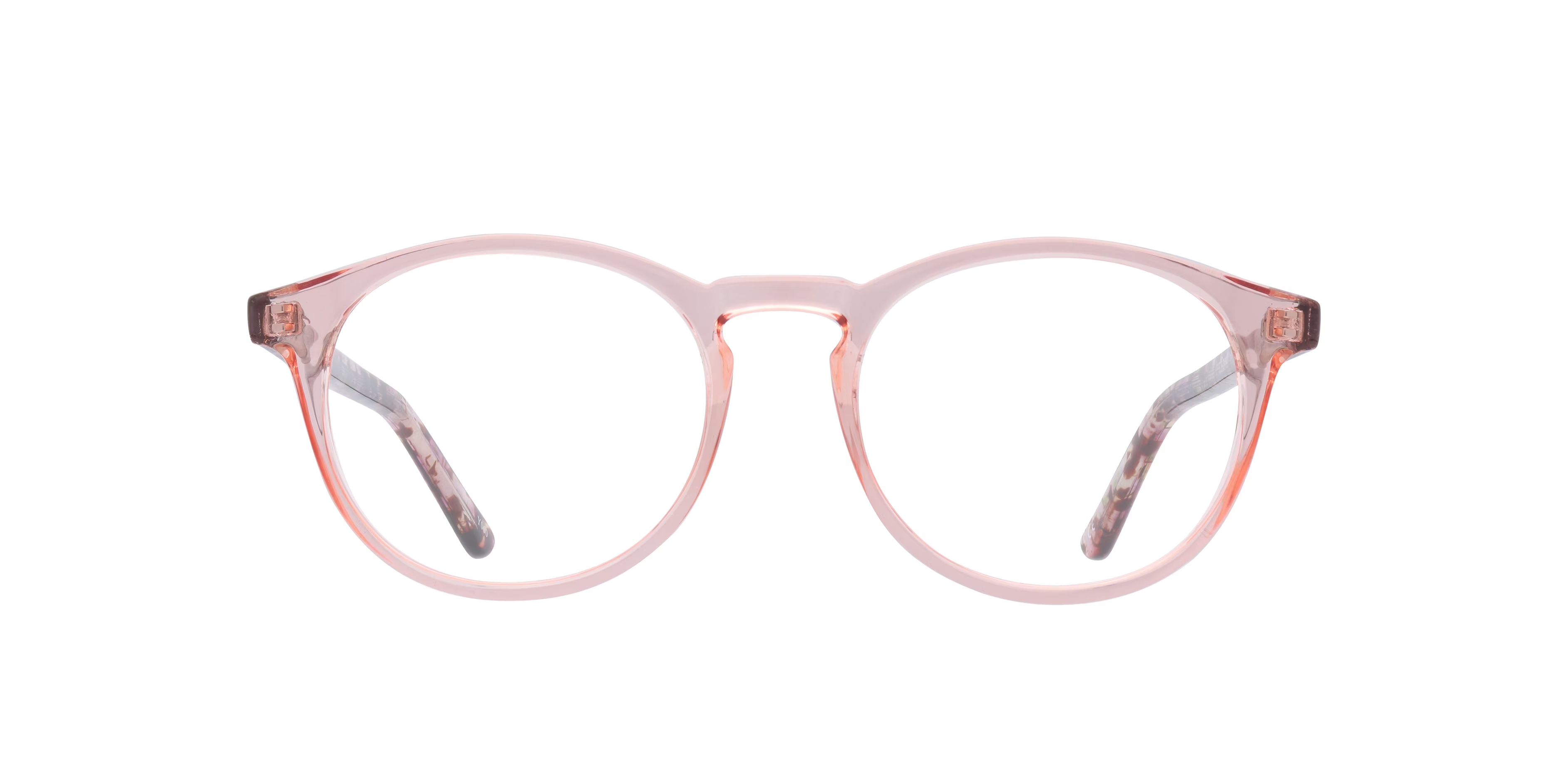 Deon Phantos Crystal Pink Full Rim Eyeglasses